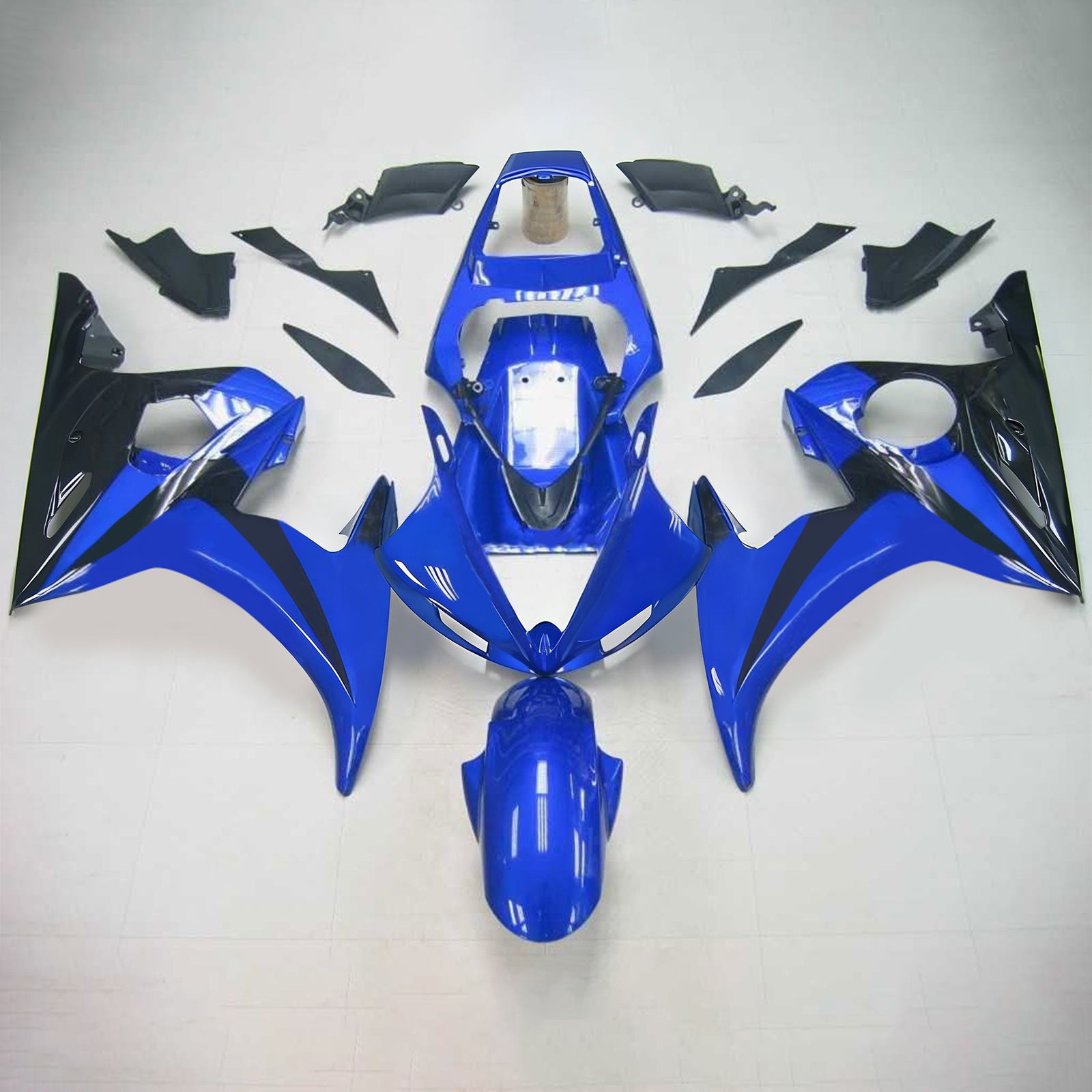 Kit de carénage Amotopart pour Yamaha YZF 600 R6 2003-2004 R6S 2006-2009
