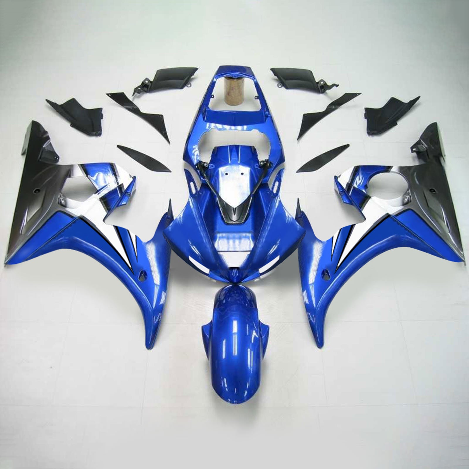 Kit de carénage Amotopart pour Yamaha YZF 600 R6 2003-2004 générique