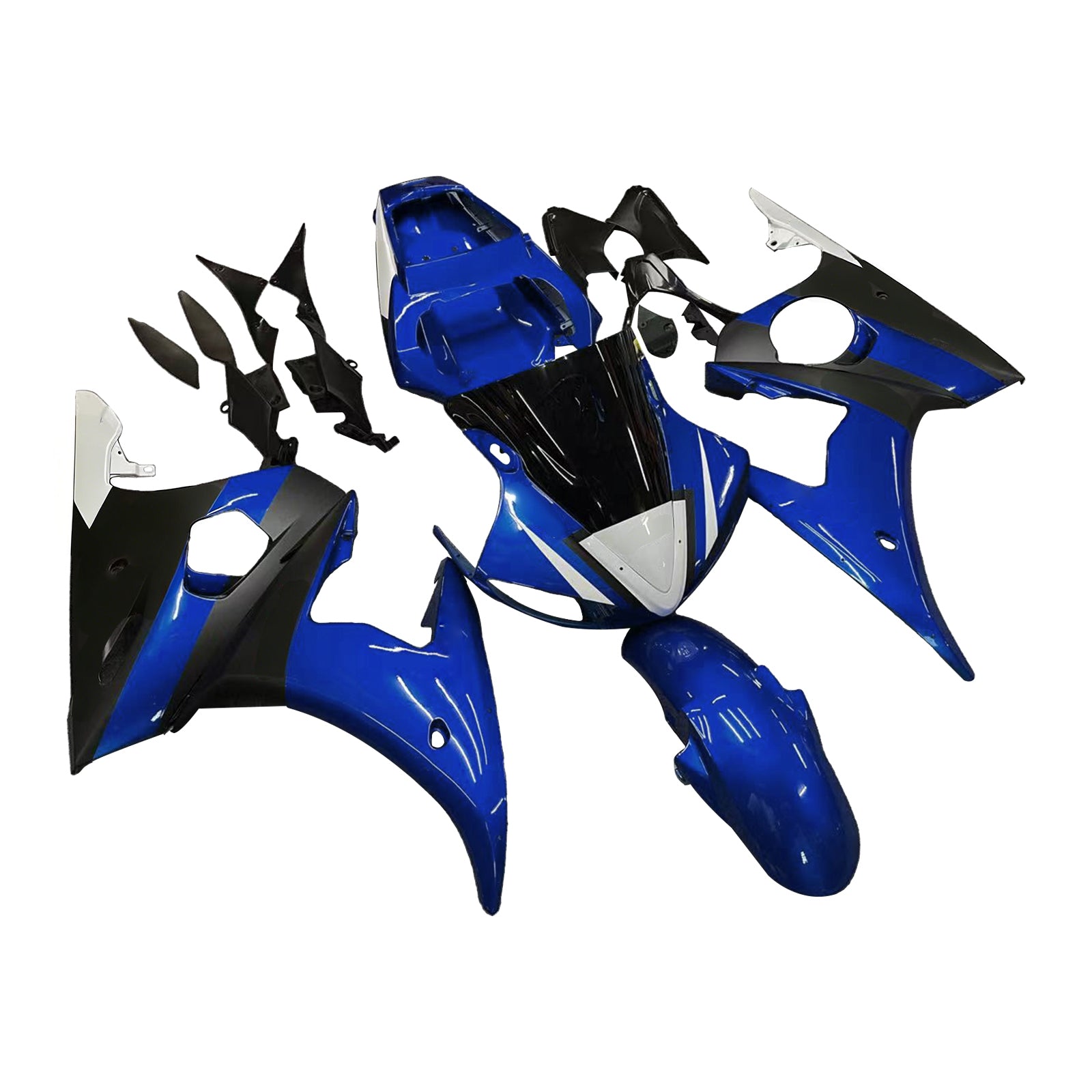 Kit de carénage Amotopart pour Yamaha YZF 600 R6 2003-2004 générique