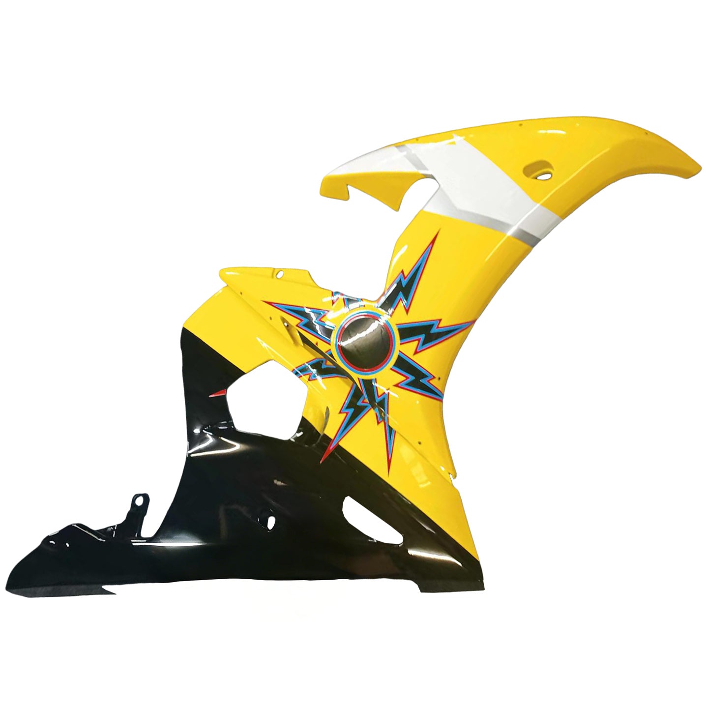 Ruiskutussuojasarja Korirakenne Muovi ABS sopii Yamaha YZF 600 R6 2005