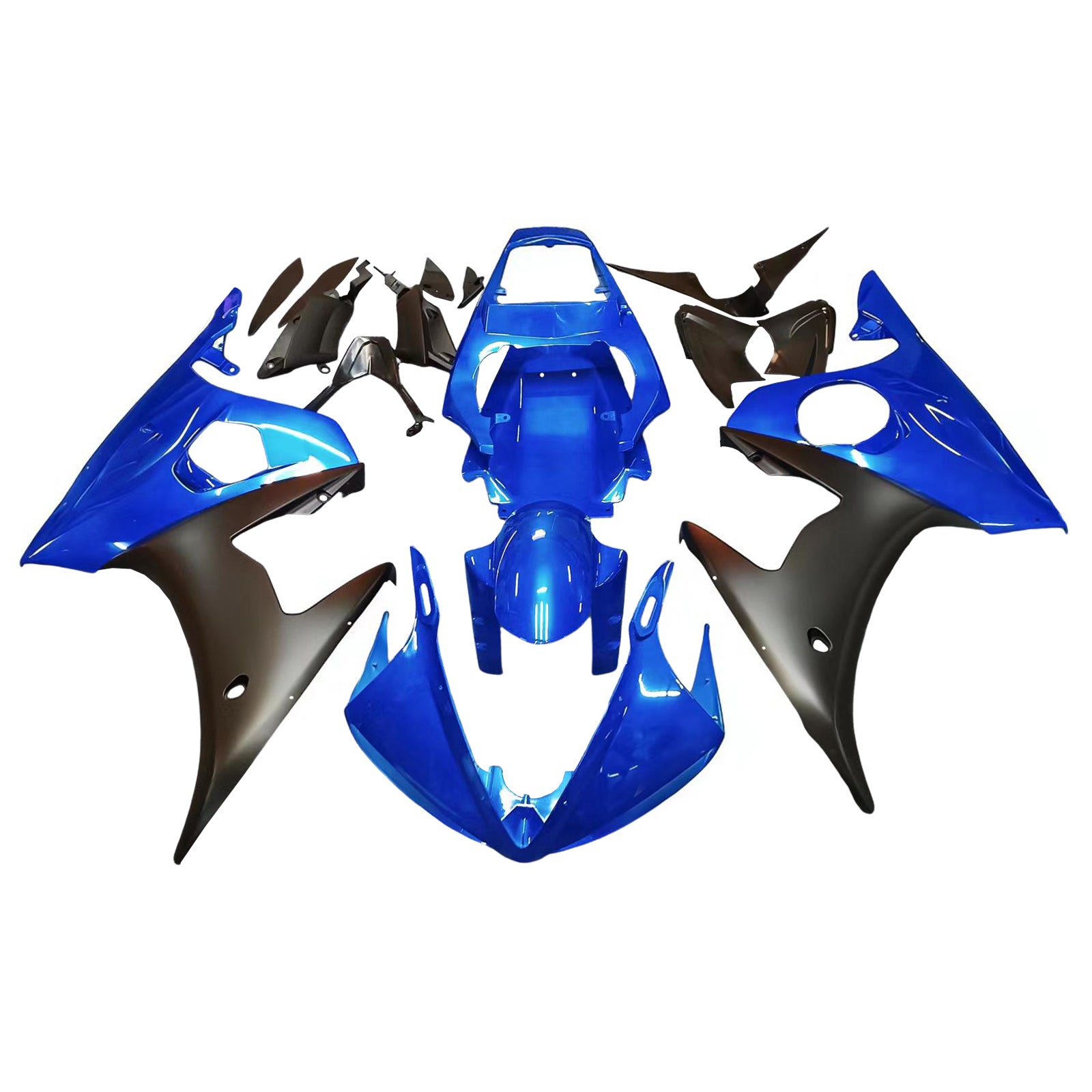 Kit de carénage Amotopart pour Yamaha YZF 600 R6 2005 générique