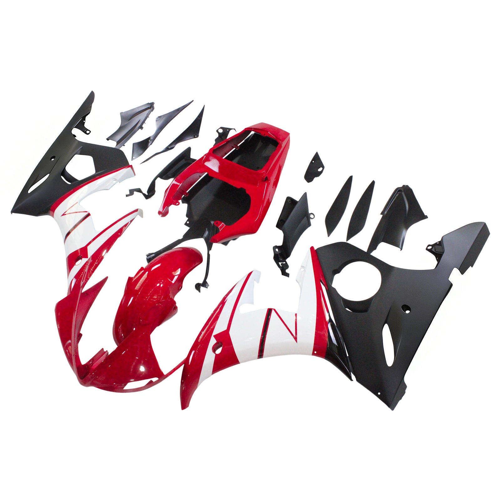 Kit carenado Amotopart para Yamaha YZF 600 R6 2005 generico
