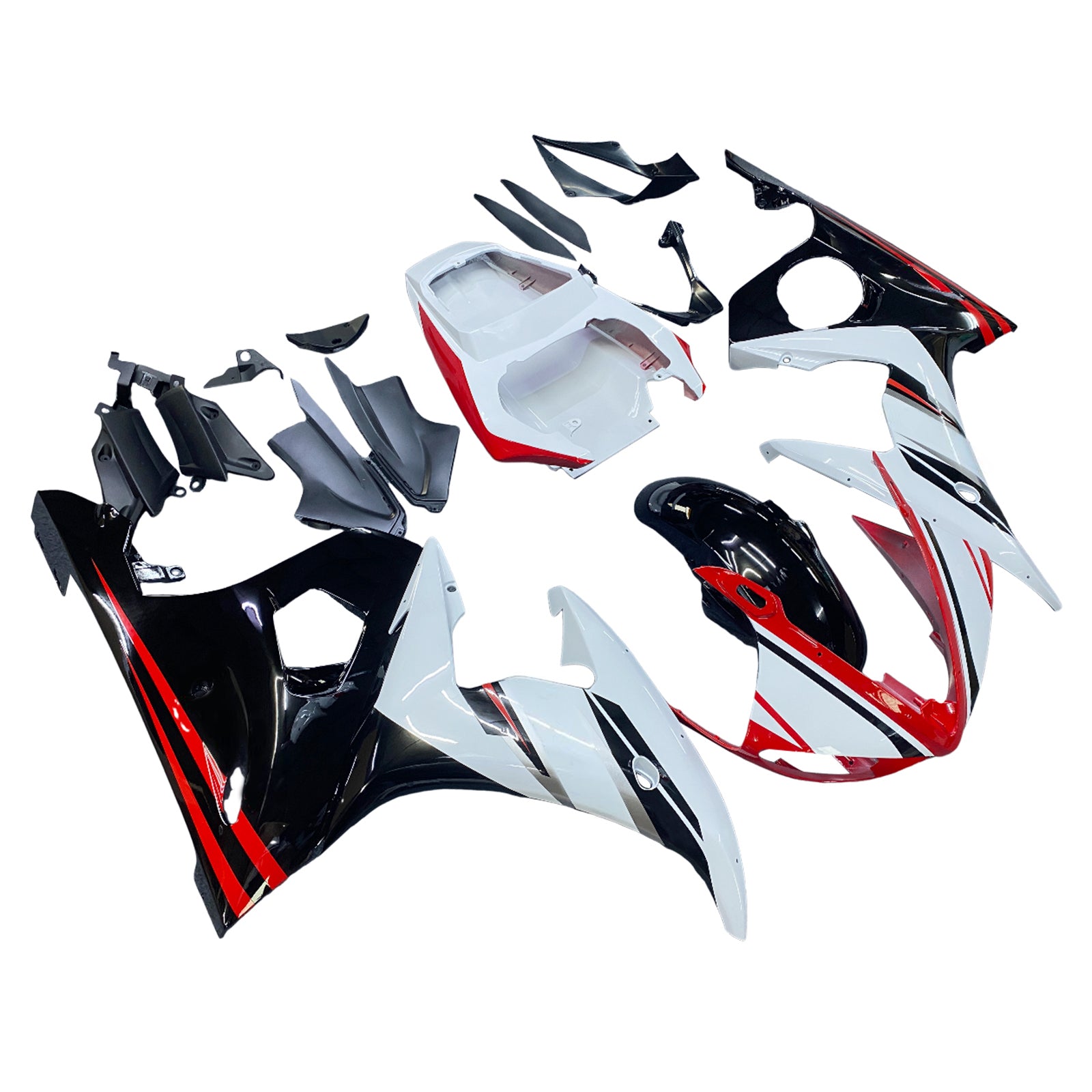 Kit de carénage Amotopart pour Yamaha YZF 600 R6 2005 générique