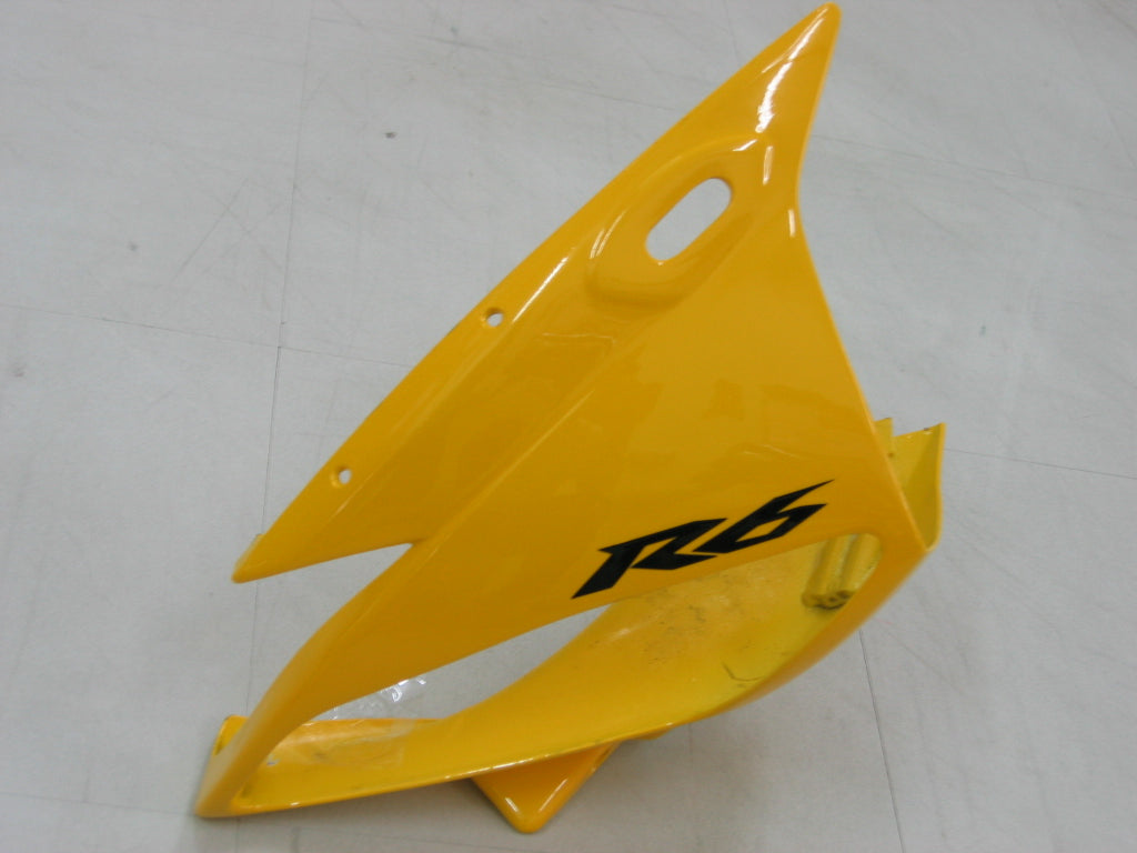 Amotopart Yamaha YZF 600 R6 2006-2007 Kit Carénage Carrosserie Plastique ABS
