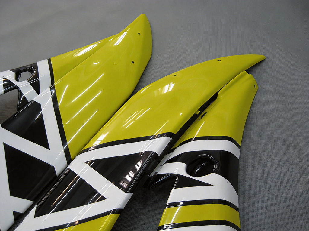 Carénages Amotopart 2006-2007 Yamaha YZF-R6 Jaune Blanc Noir R6 Generic