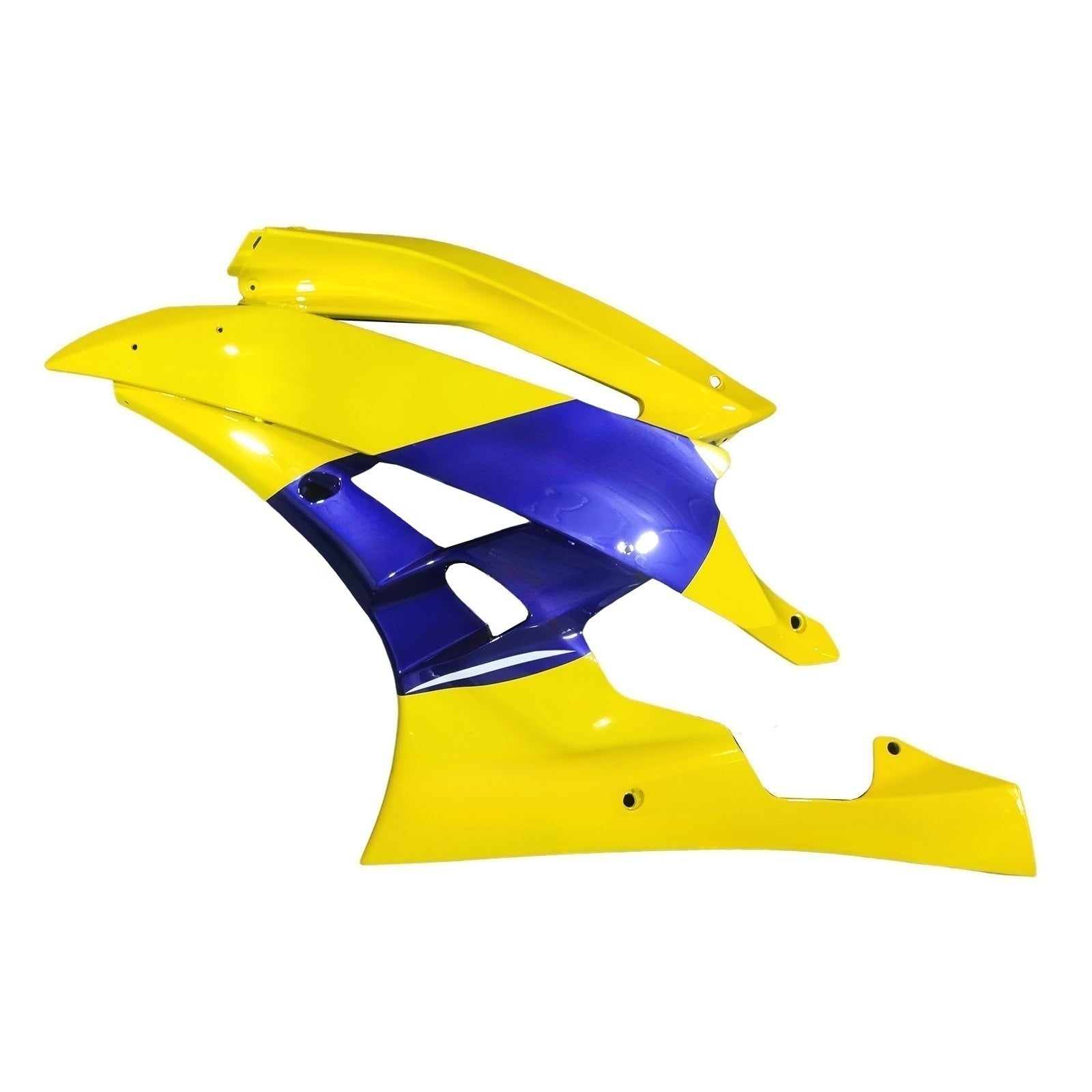 Carénages Amotopart 2006-2007 Yamaha YZF-R6 Jaune Bleu No.46 Camel R6 Generic