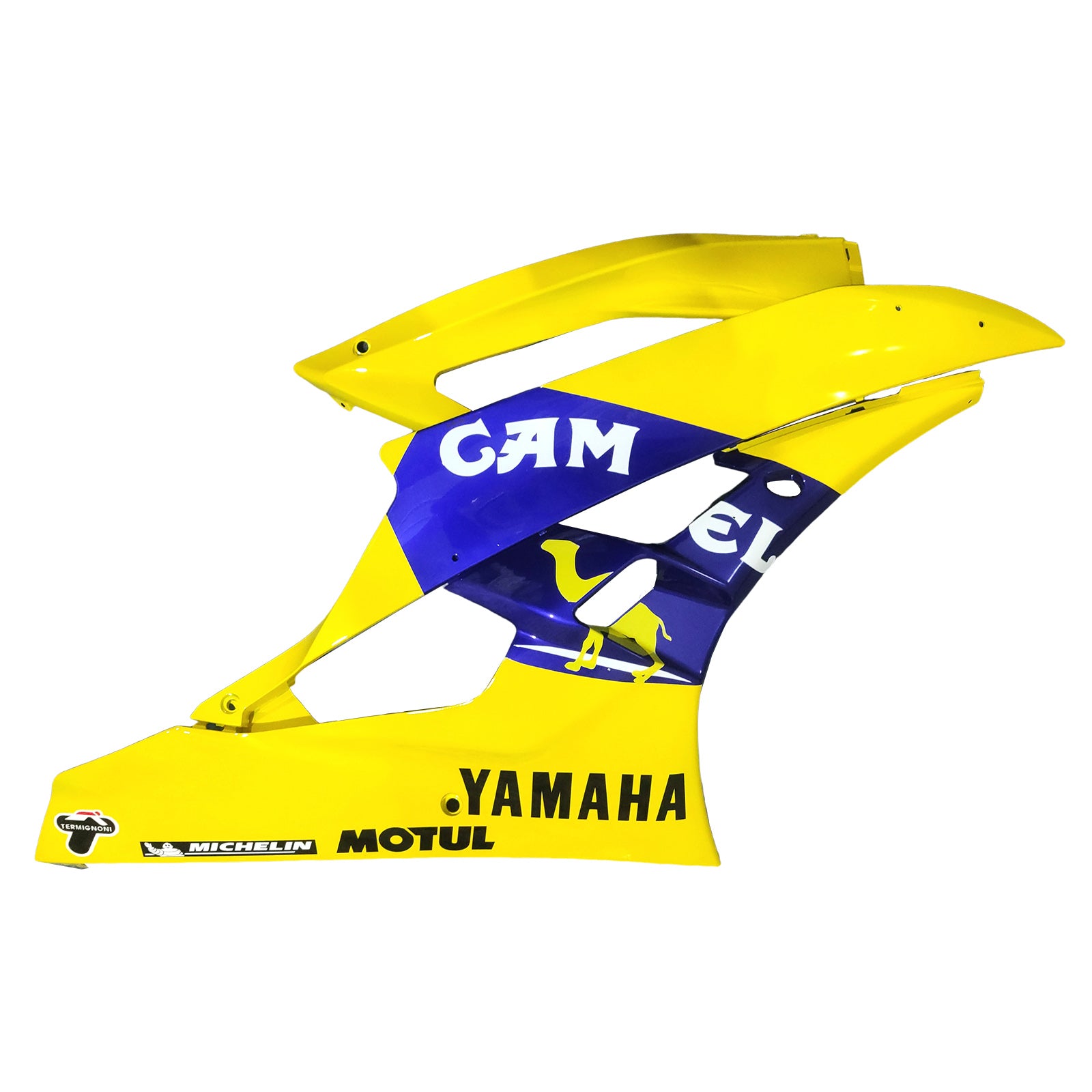 Amotopart stroomlijnkappen 2006-2007 Yamaha YZF-R6 geel blauw nr. 46 Camel R6 generiek