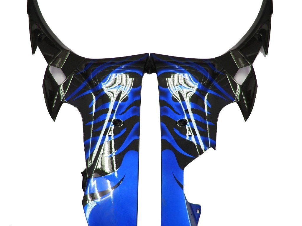 Amotopartin suojat 2006-2007 Yamaha YZF-R6 Black & Blue Flame R6 Generic