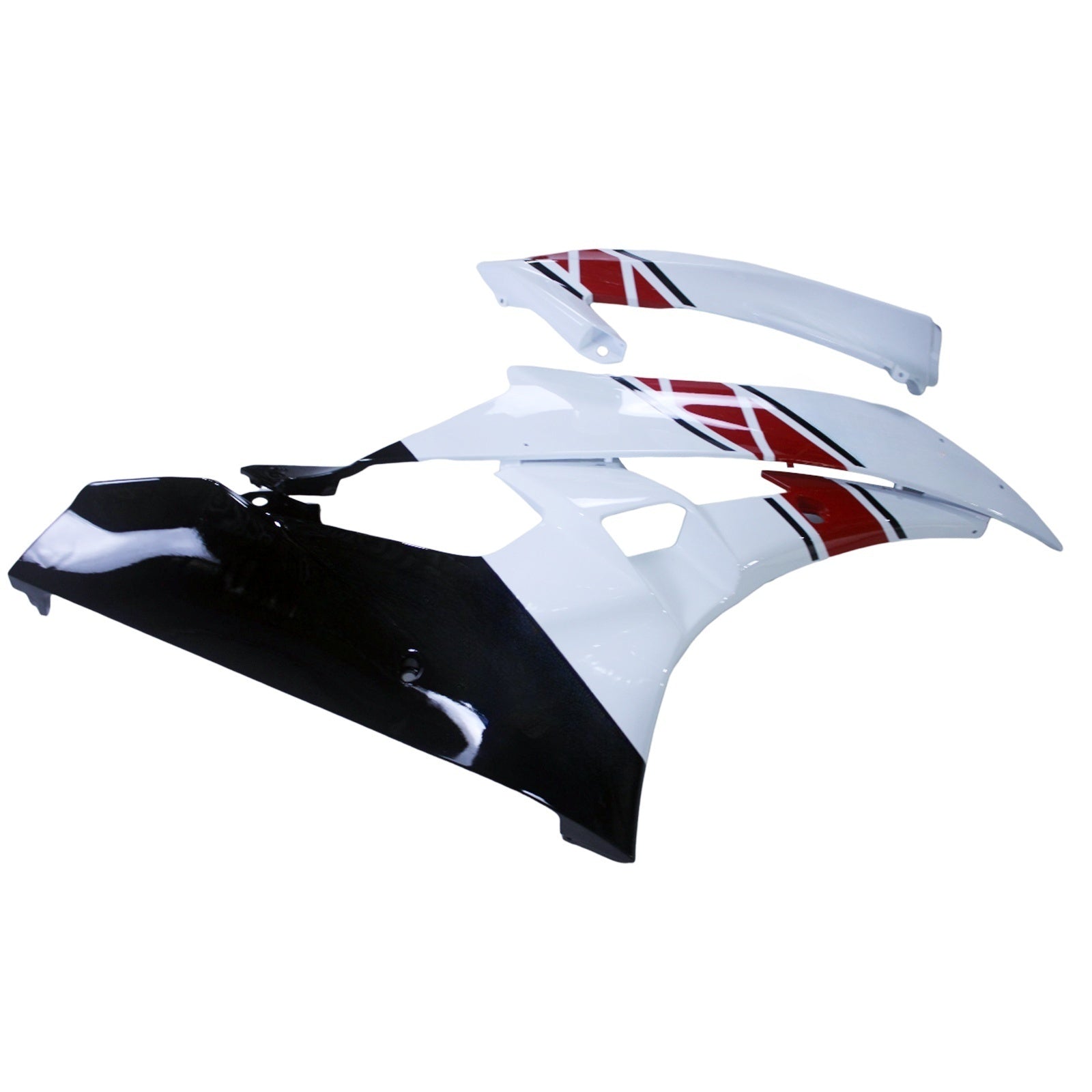 Carénages Amotopart 2006-2007 Yamaha YZF-R6 Blanc Rouge Noir R6 Generic