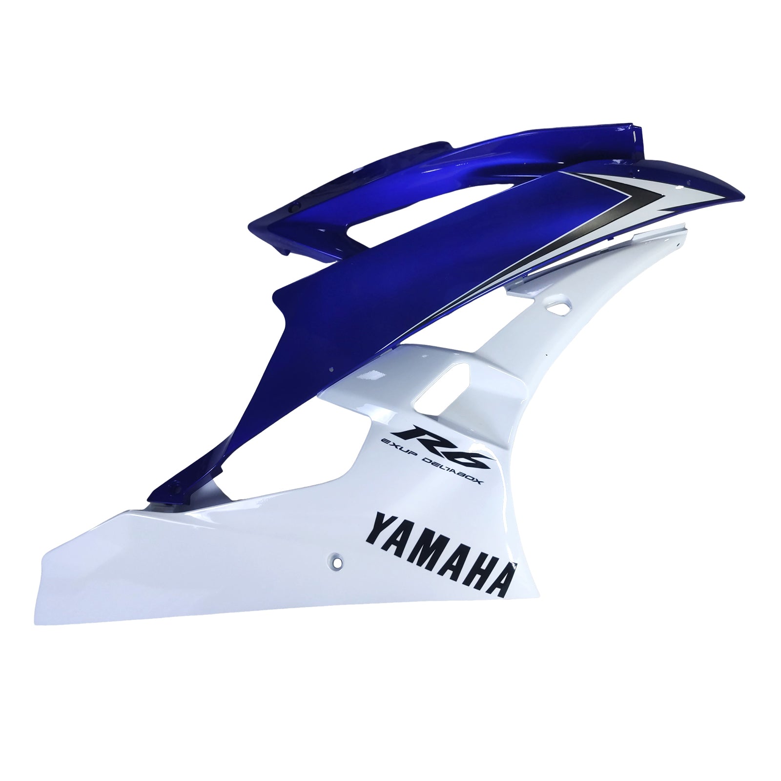 Amotopart Carénages 2006-2007 Yamaha YZF-R6 Blue and White R6 Generic