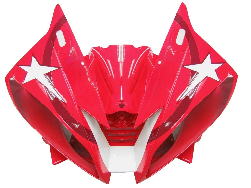 Carénages Amotopart 2006-2007 Yamaha YZF-R6 Red White Star FIAT R6 Generic