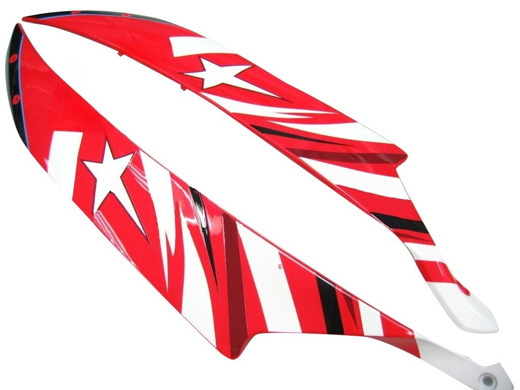 Carénages Amotopart 2006-2007 Yamaha YZF-R6 Red White Star FIAT R6 Generic
