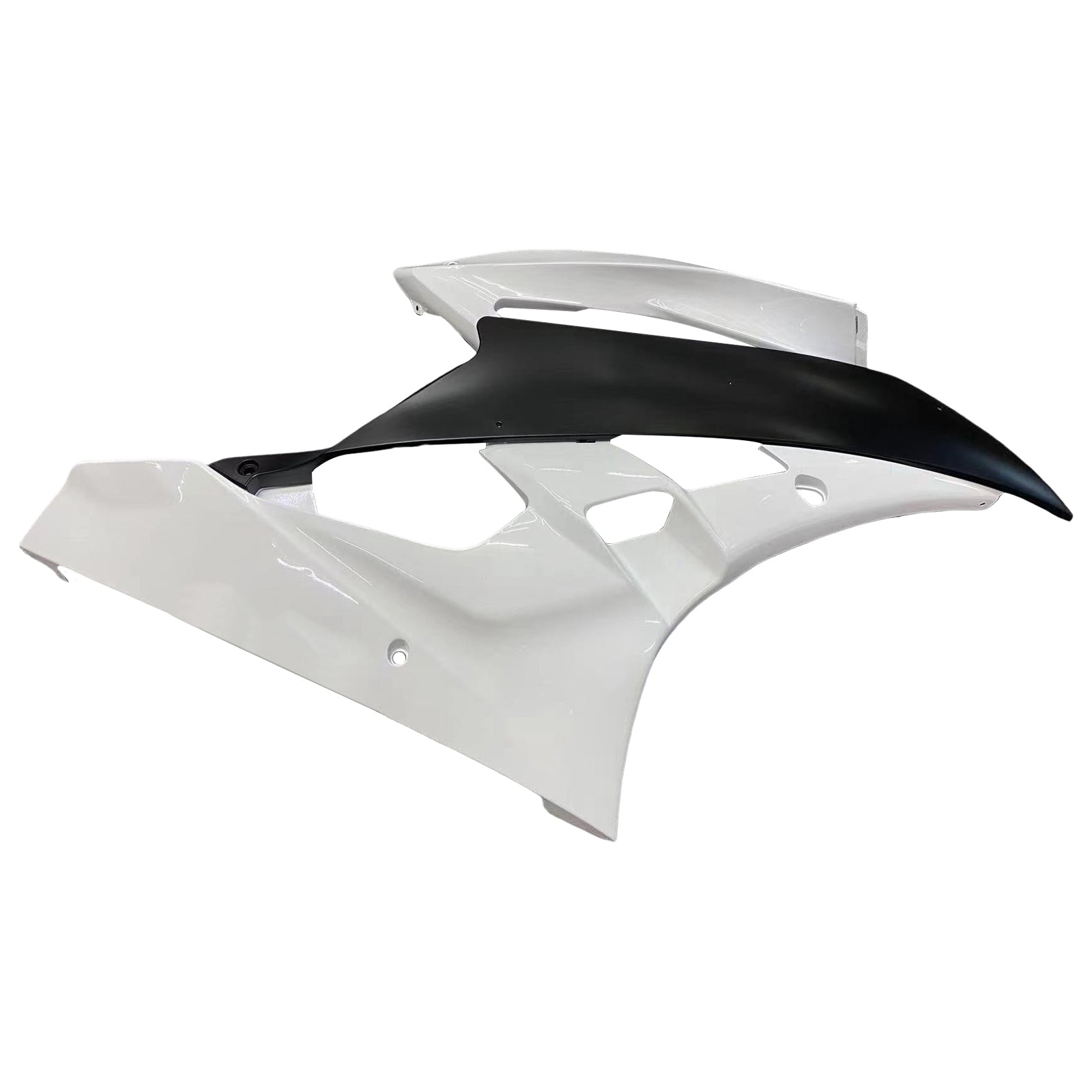 Carénages Amotopart 2006-2007 Yamaha YZF-R6 Blanc Noir R6 Generic
