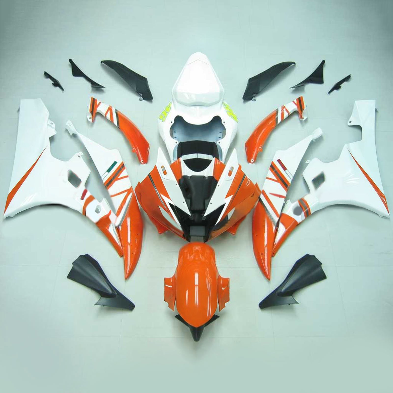 Kit de carénage Amotopart pour Yamaha YZF 600 R6 2006-2007 générique