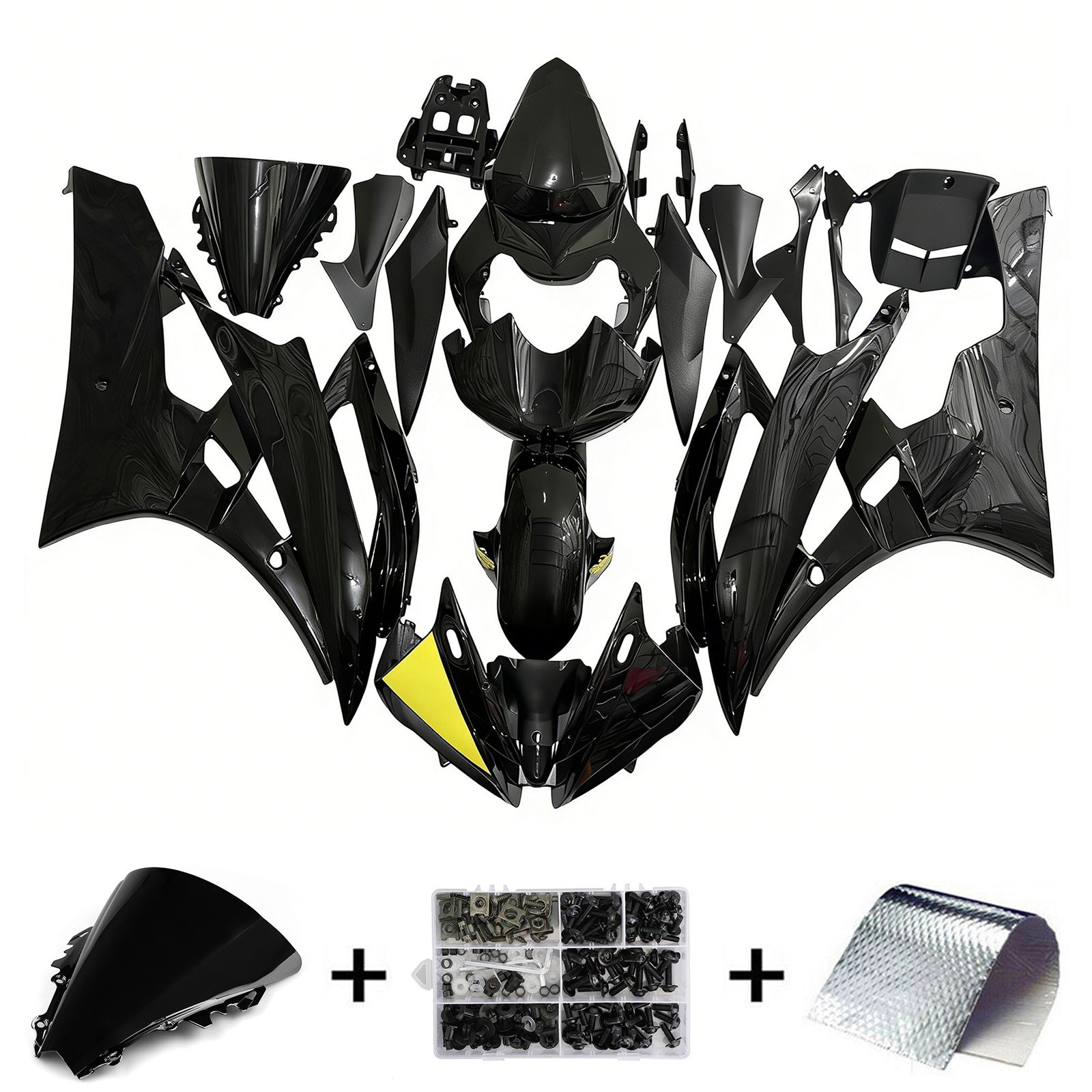 Amotopart Sealing Kit za Yamaha YZF 600 R6 2006-2007 Generic