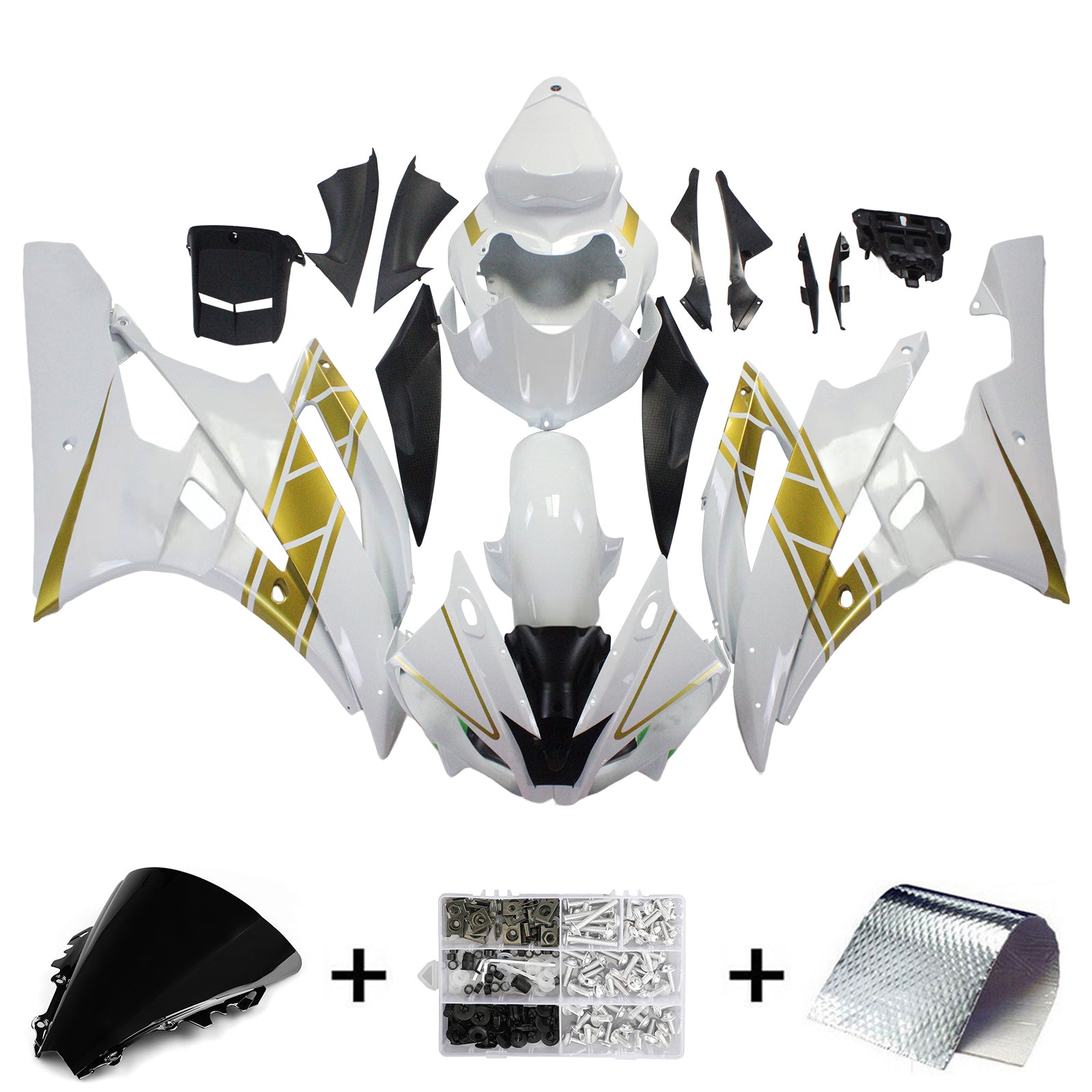 Zestaw owiewek Amotopart do Yamaha YZF 600 R6 2006-2007 ogólny