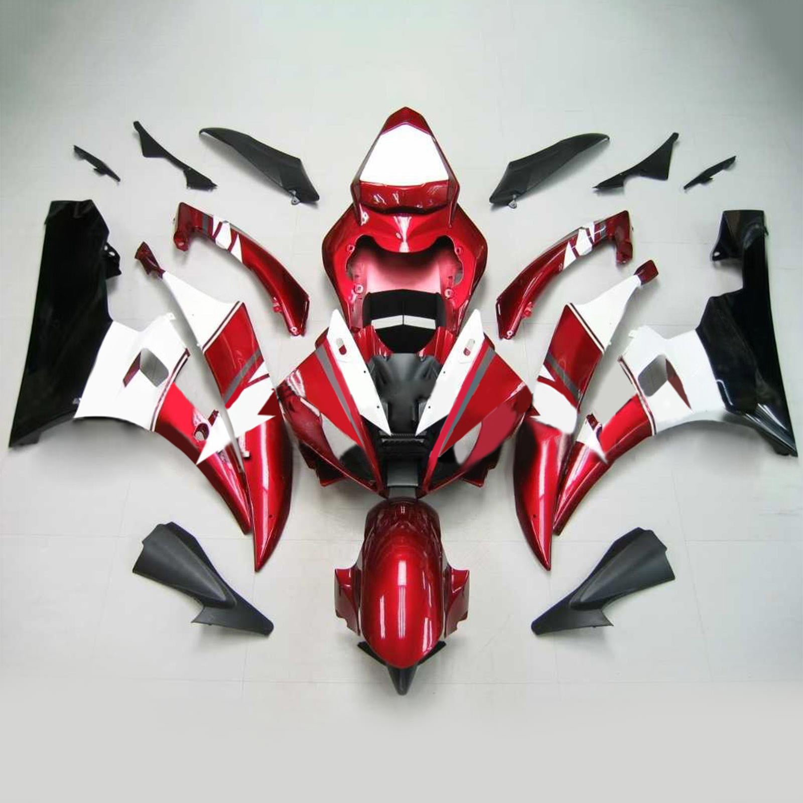 Kit de carénage Amotopart pour Yamaha YZF 600 R6 2006-2007 générique