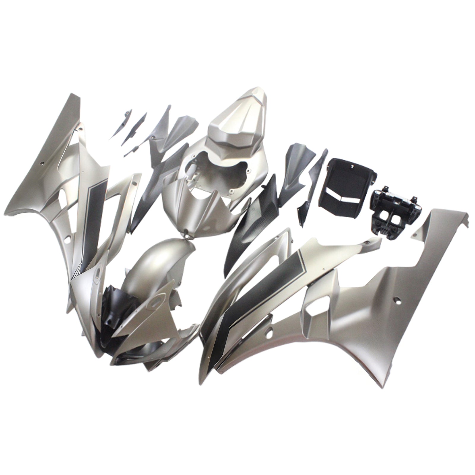 Kit de carénage par injection , carrosserie en plastique ABS Pour Yamaha YZF 600 R6 2006-2007