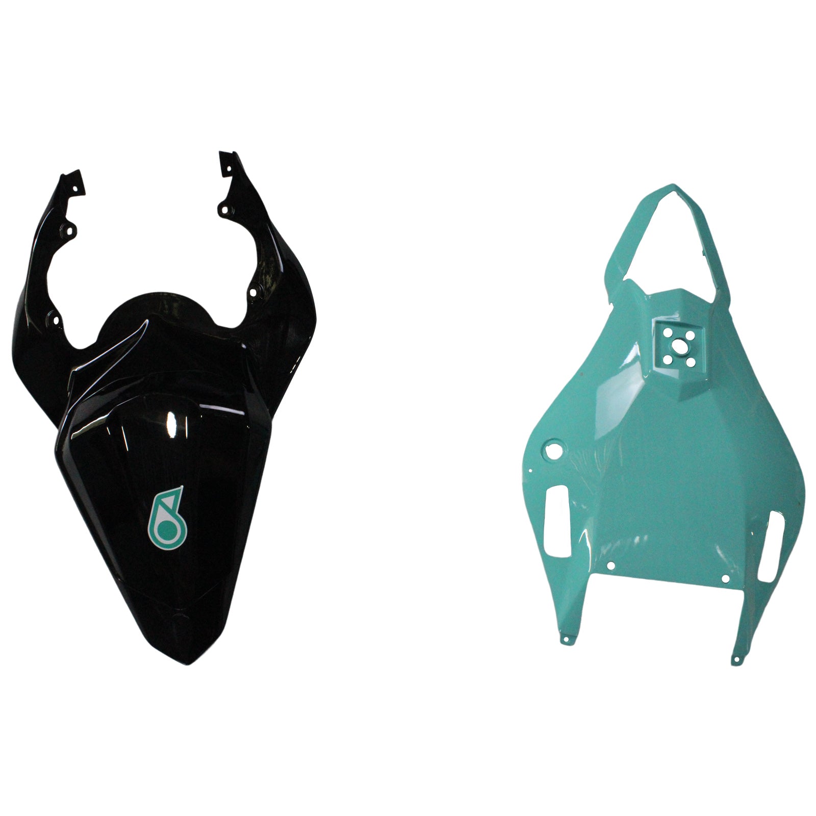 Amotopart Yamaha YZF 600 R6 2006-2007 Kit Carénage Carrosserie Plastique ABS