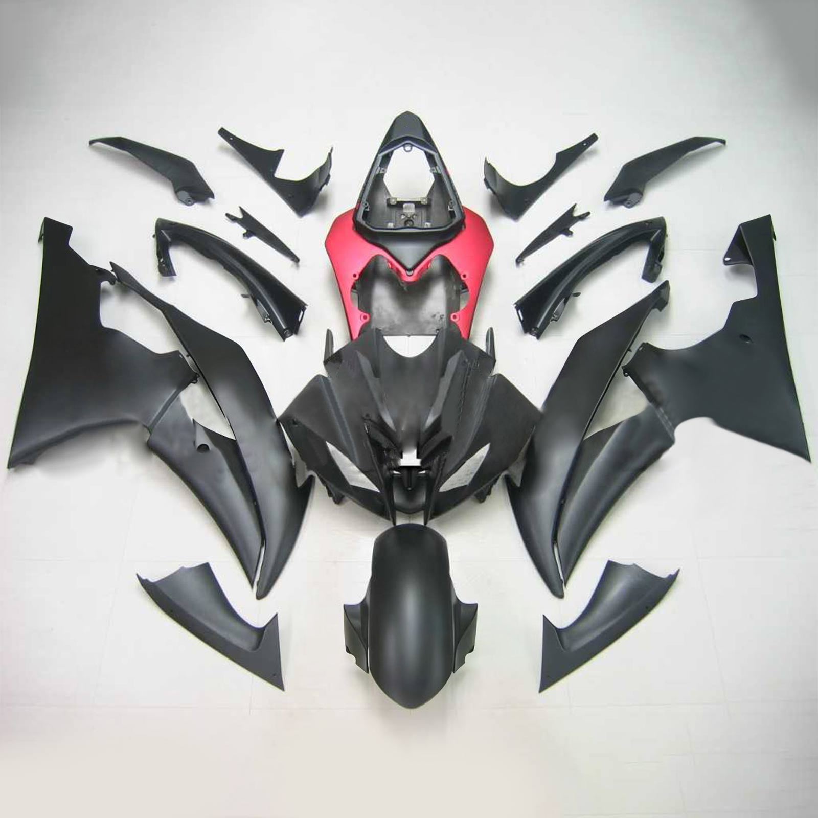 Kit de carénage Amotopart pour Yamaha YZF 600 R6 2008-2016 générique