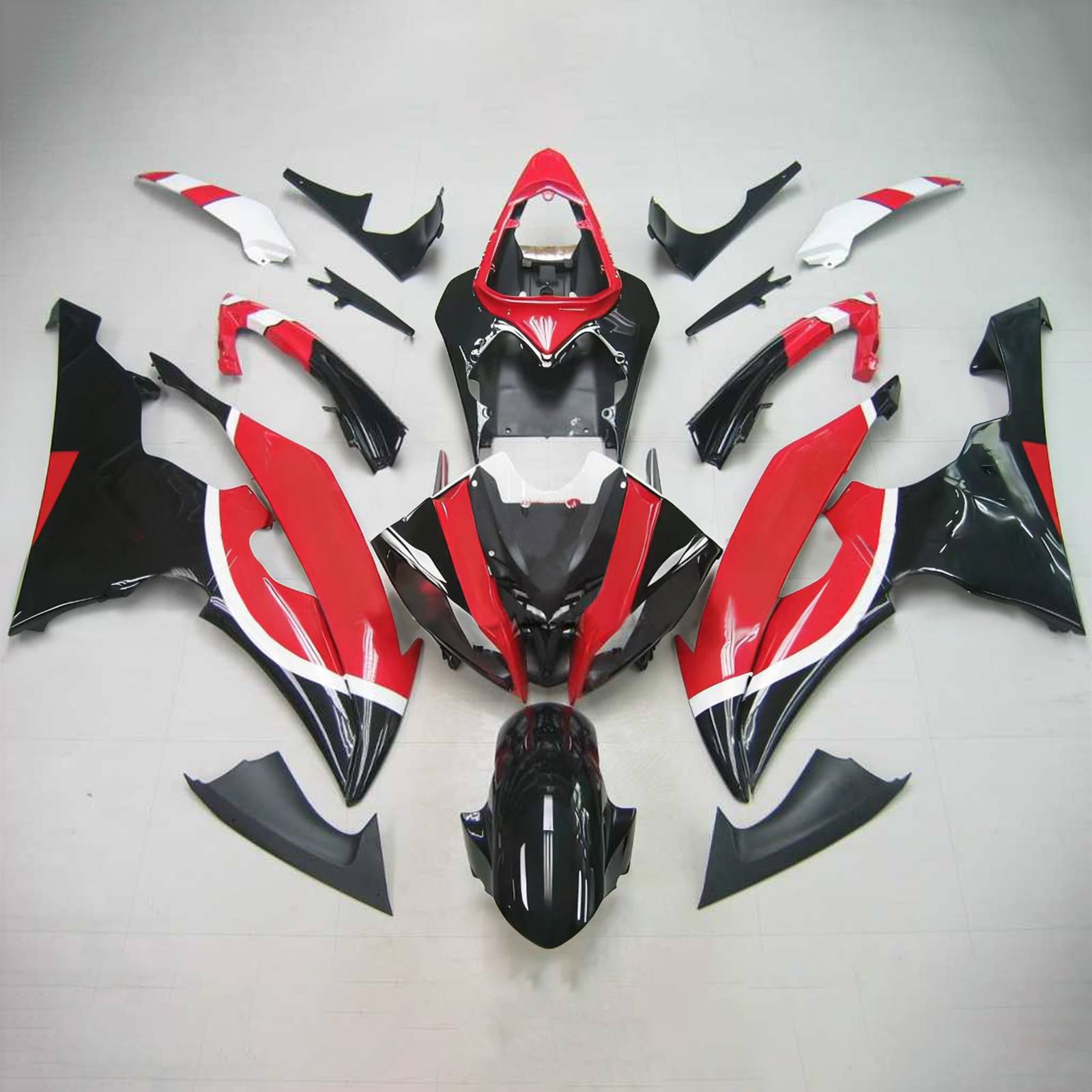 Kit de carénage Amotopart pour Yamaha YZF 600 R6 2008-2016 générique