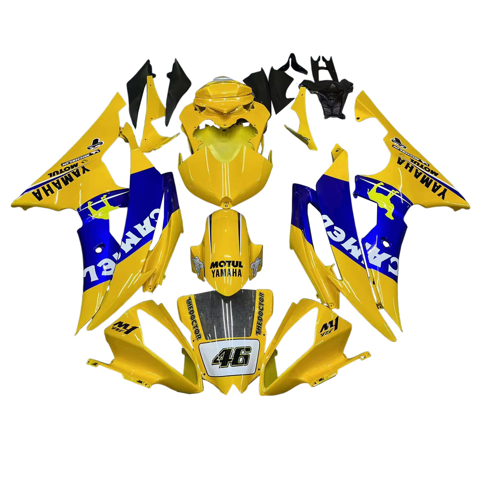 Amotopart Sealing Kit za Yamaha YZF 600 R6 2008-2016 generic