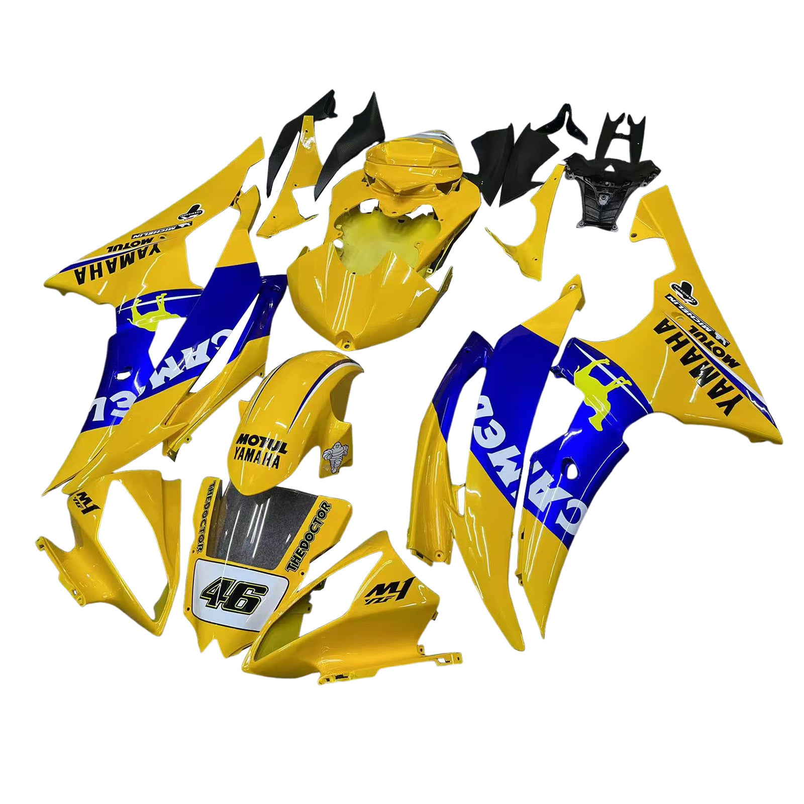 Amotopart Sealing Kit za Yamaha YZF 600 R6 2008-2016 generic