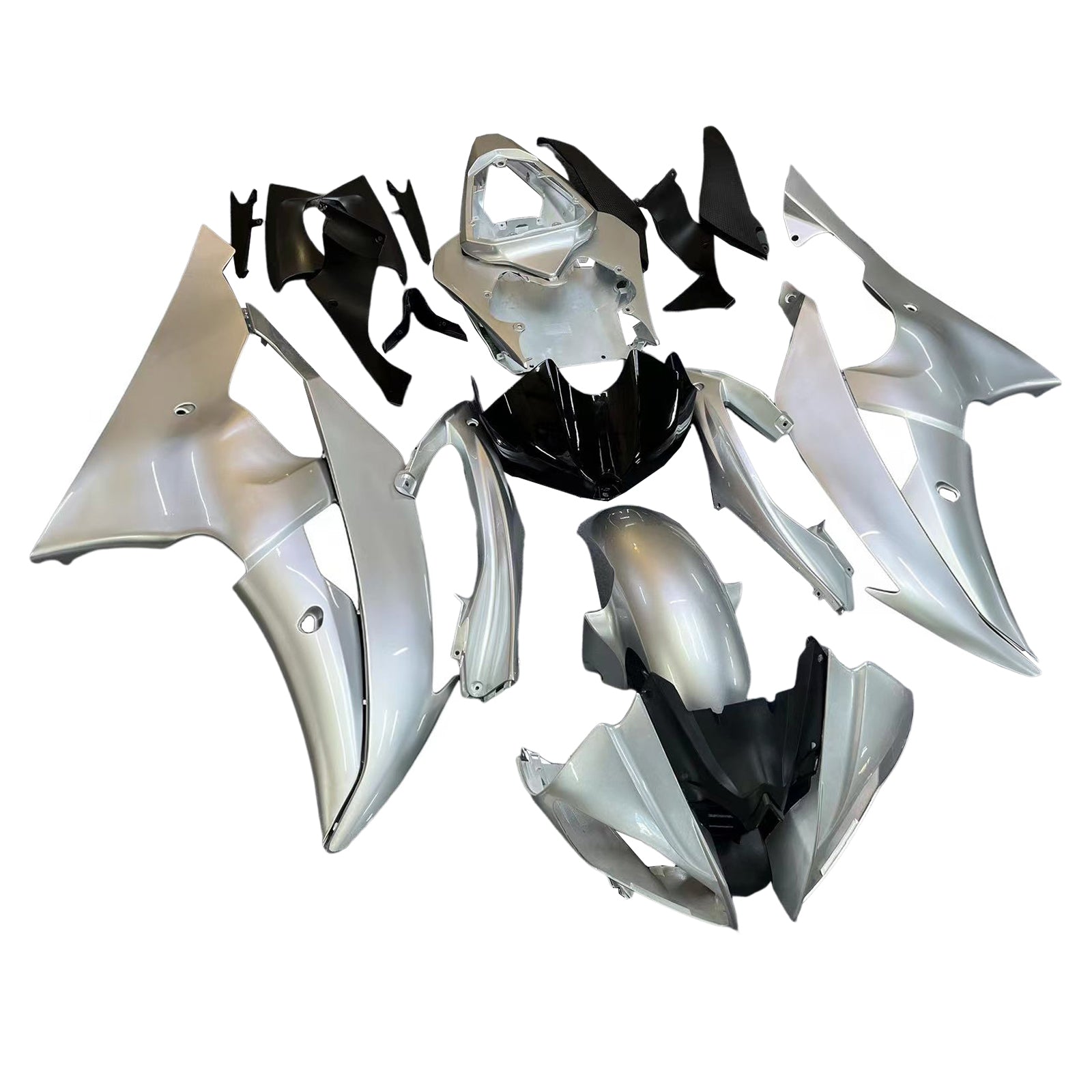 Kit de carénage Amotopart pour Yamaha YZF 600 R6 2008-2016 générique