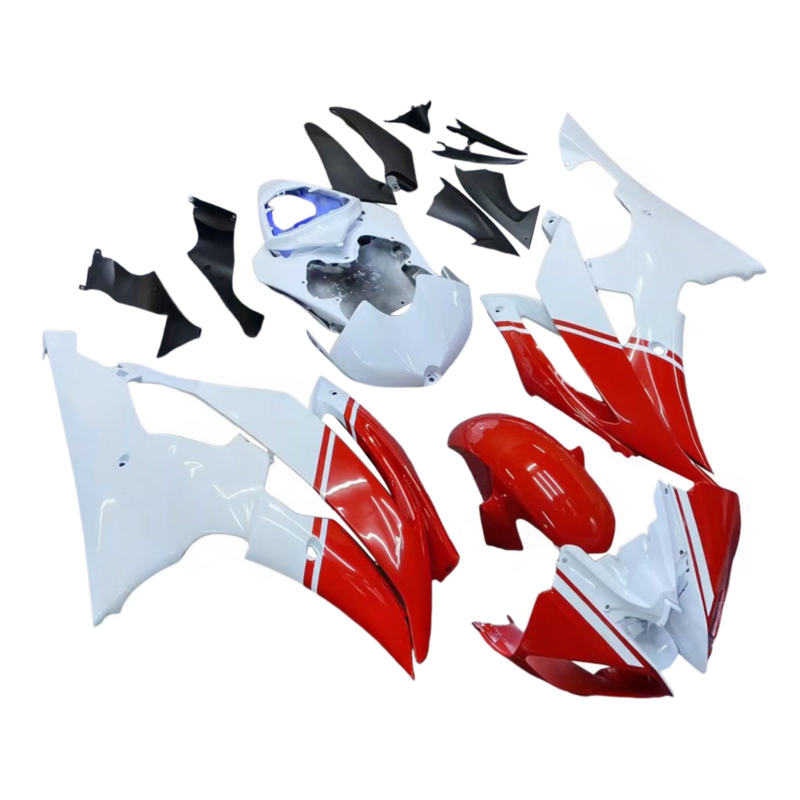 Kit de carénage Amotopart pour Yamaha YZF 600 R6 2008-2016 générique
