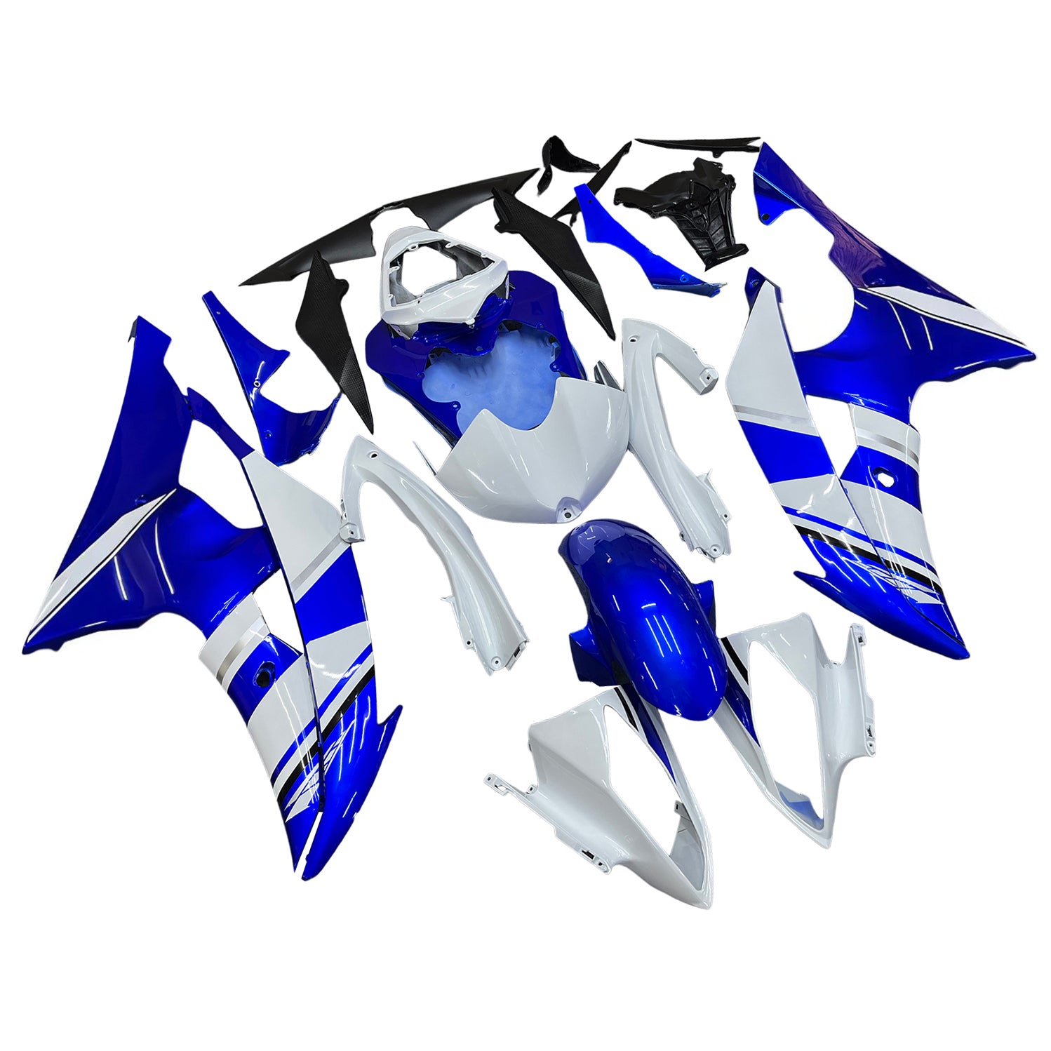 Kit de carénage Amotopart pour Yamaha YZF 600 R6 2008-2016 générique