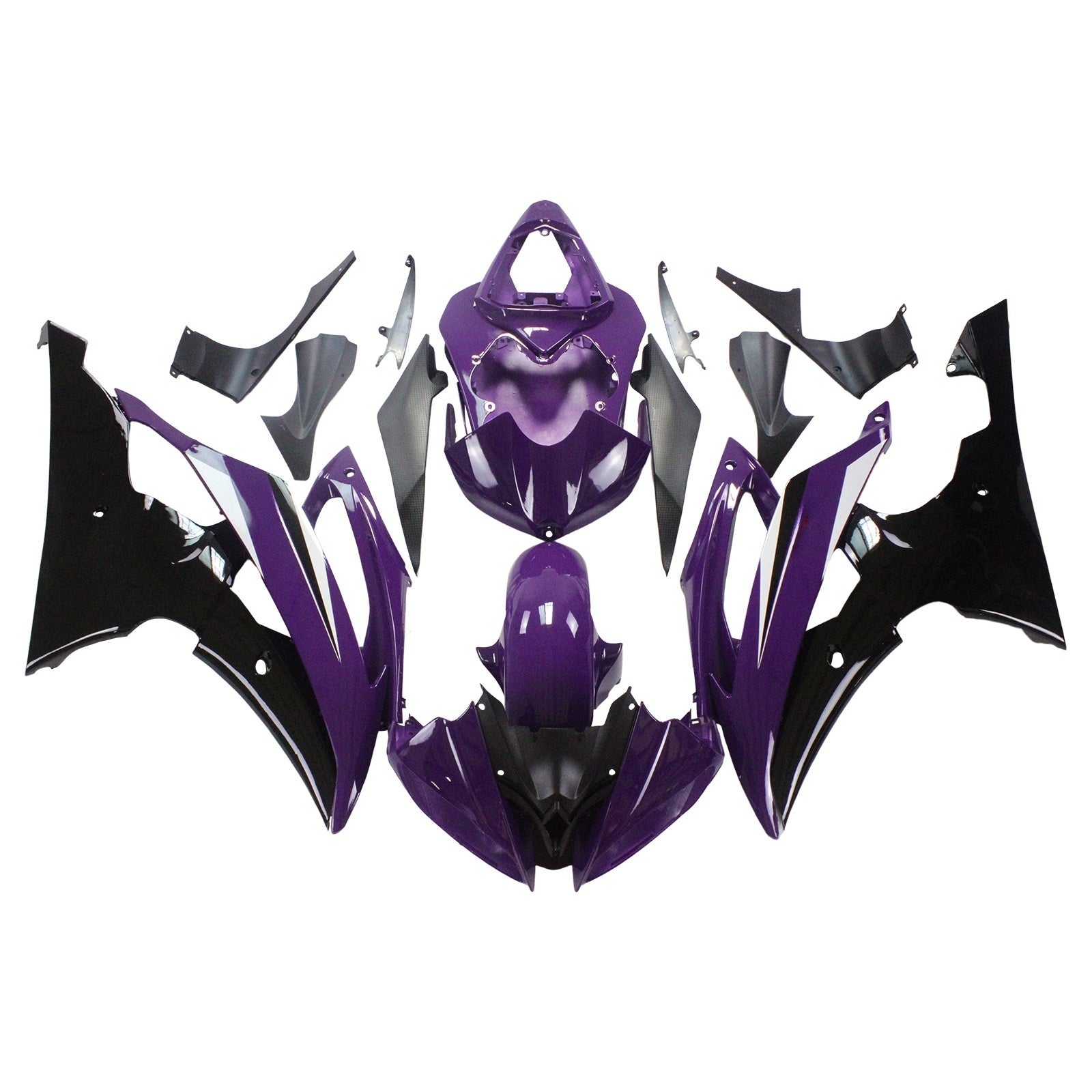 Amotopart Fairing Zestaw dla Yamaha YZF 600 R6 2008-2016 Ogólny