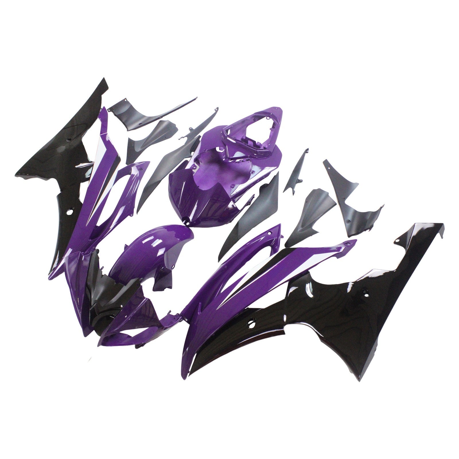 Amotopart Fairing Zestaw dla Yamaha YZF 600 R6 2008-2016 Ogólny