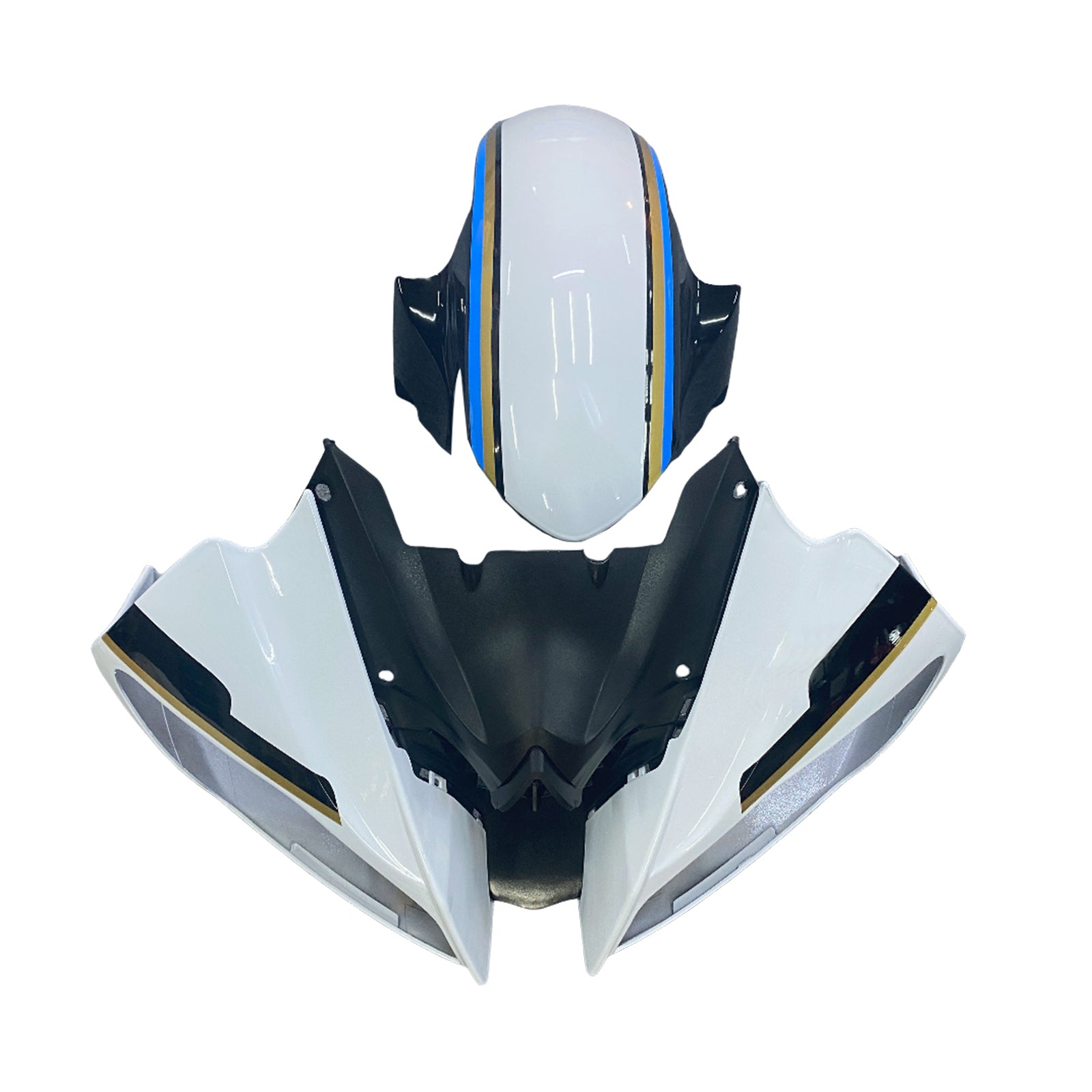 Kit de carénage Amotopart pour Yamaha YZF 600 R6 2008-2016 générique