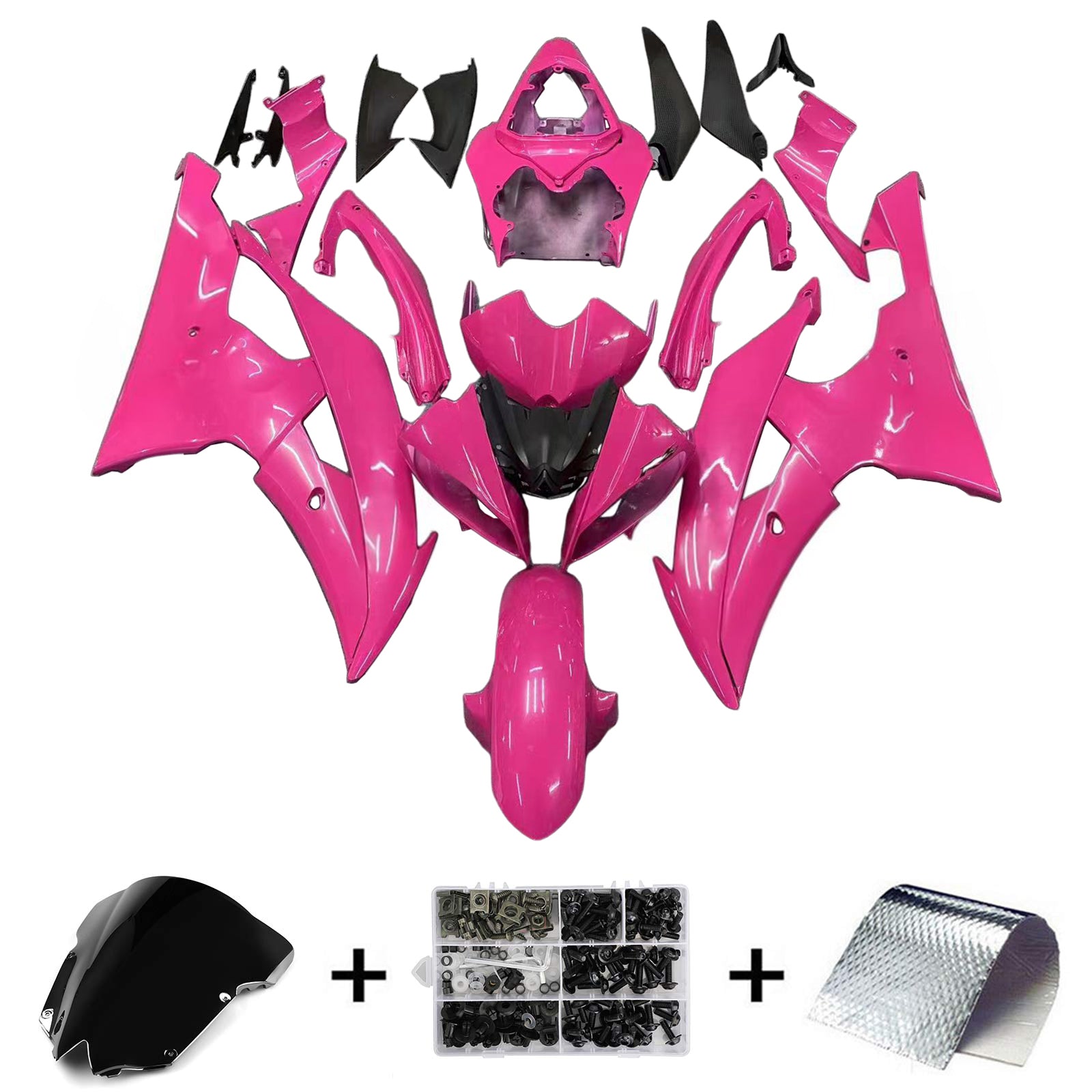 Kit carena Amotopart per Yamaha YZF 600 R6 2008-2016 generico