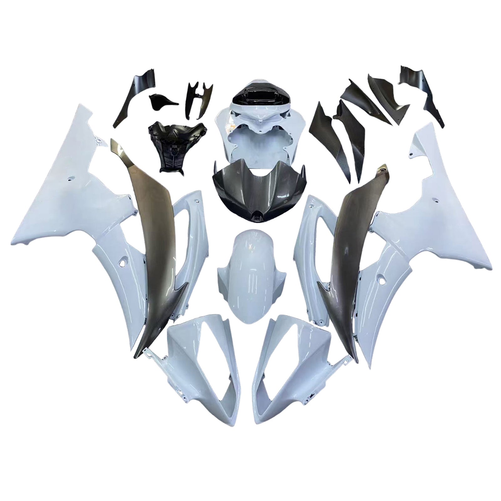 ABS Plastic Kairing Kit voor Yamaha YZF 600 R6 2008-2016