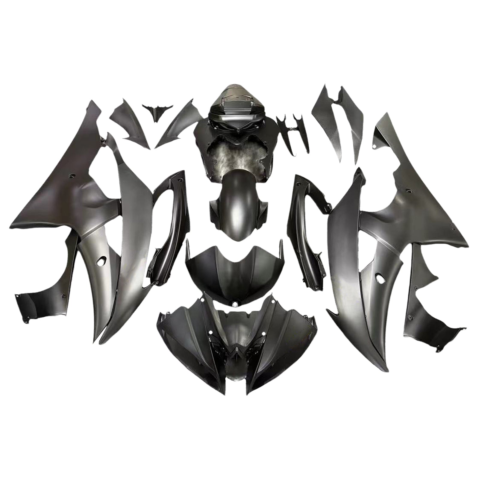 Injectie kuipkit, ABS Plastic Body voor Yamaha YZF 600 R6 2008-2016