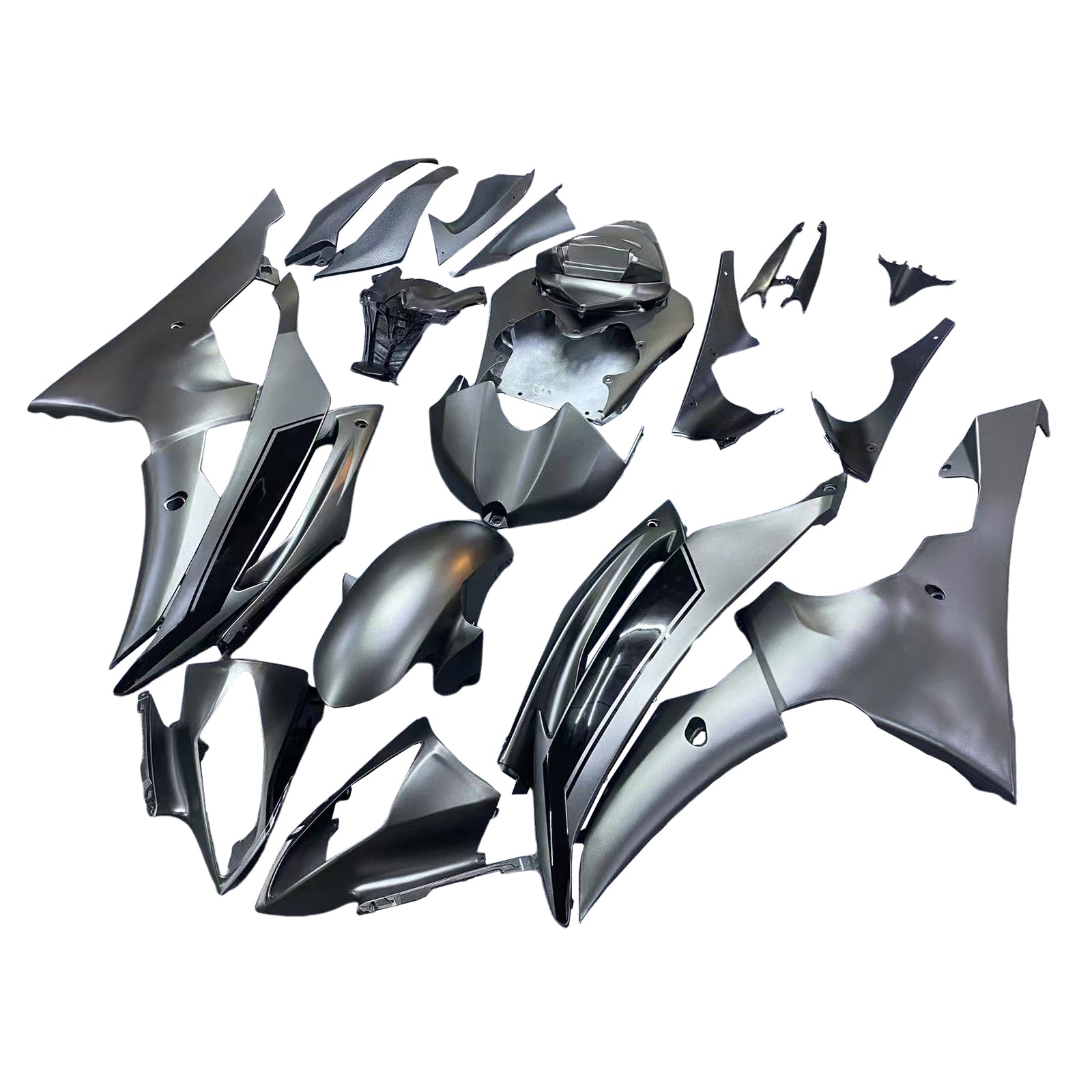 Injectie kuipkit, ABS Plastic Body voor Yamaha YZF 600 R6 2008-2016