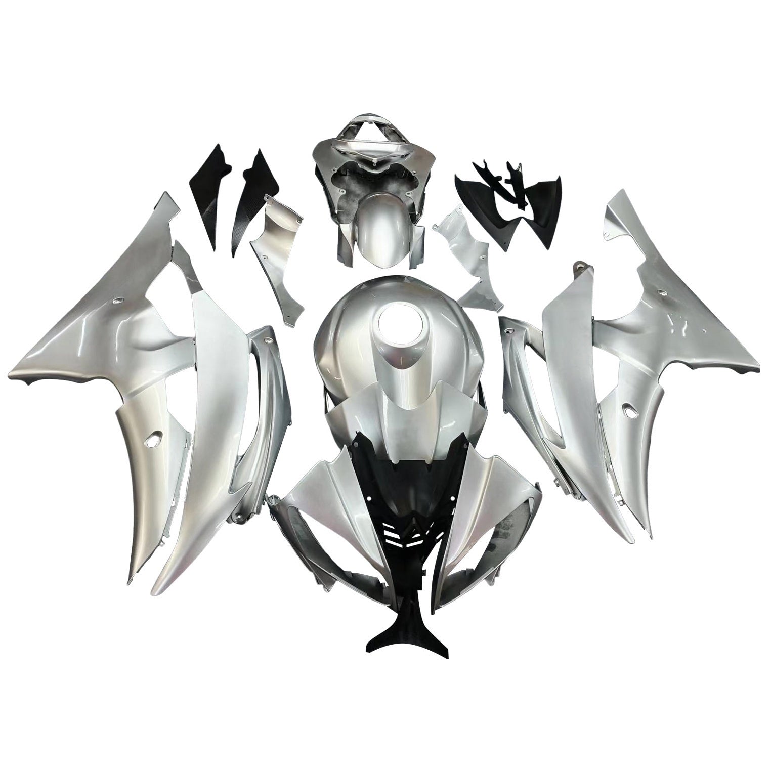 Vbrizgavanje kompleta za karoserijo plastični abs, ki je primeren za Yamaha YZF 600 R6 2008-2016