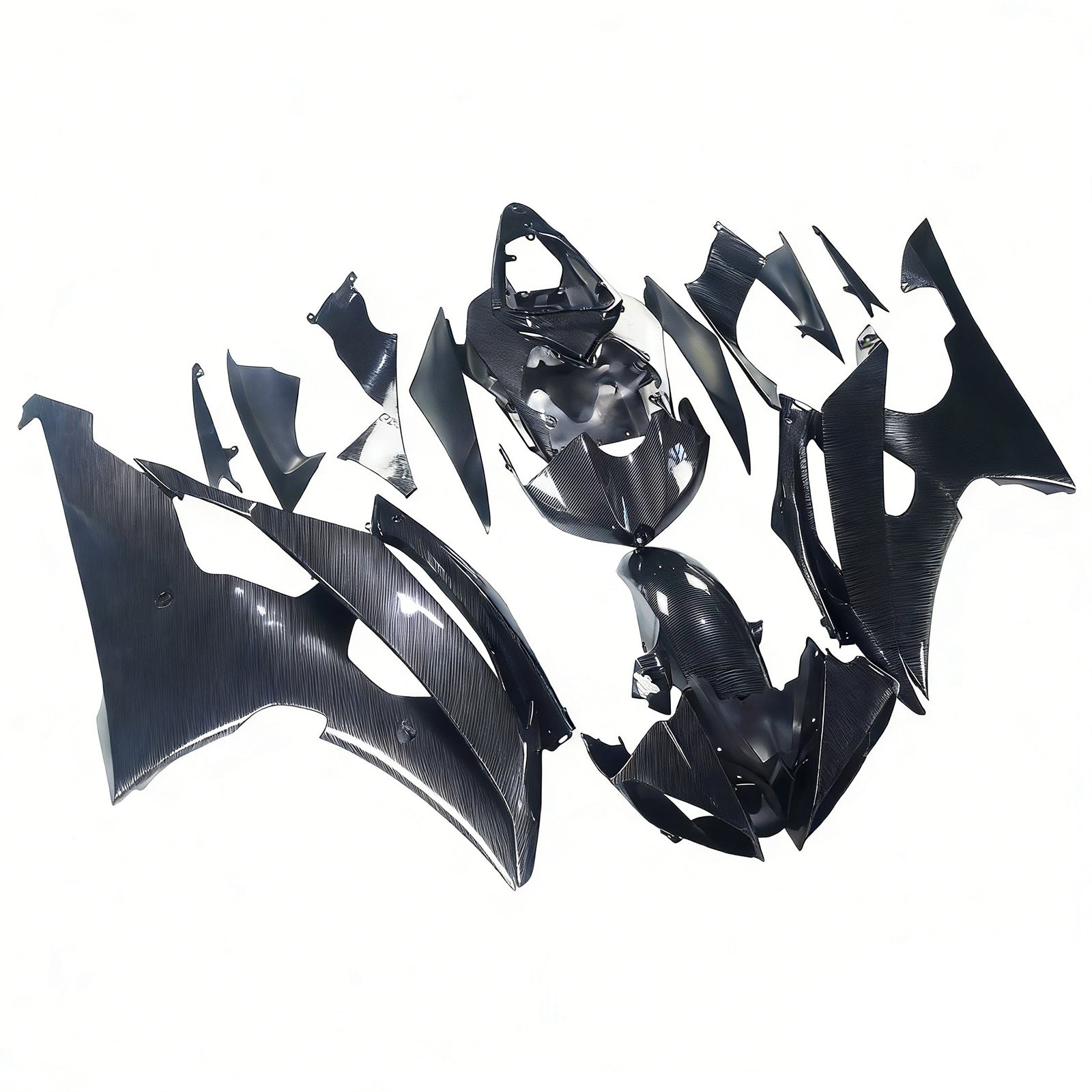 Amotopart Yamaha YZF 600 R6 2008-2016 ABS muovinen korin suojasarja