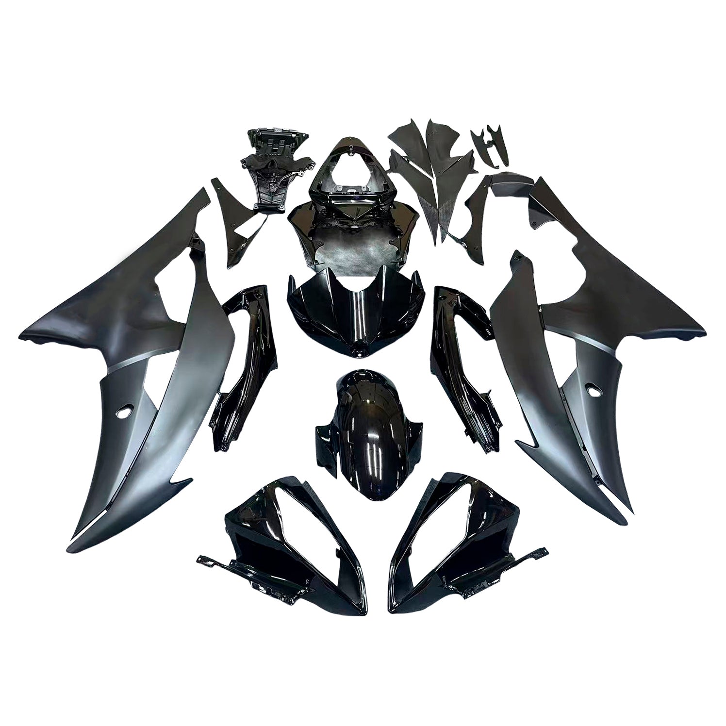 Amotopart Yamaha YZF 600 R6 2008-2016 ABS muovinen korin suojasarja