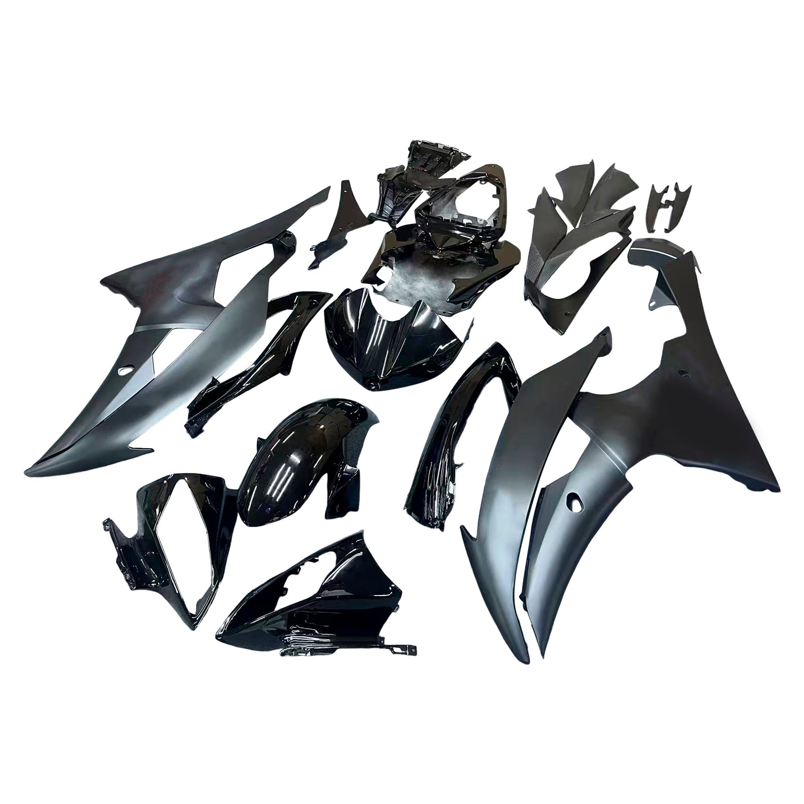 Amotopart Yamaha YZF 600 R6 2008-2016 ABS muovinen korin suojasarja