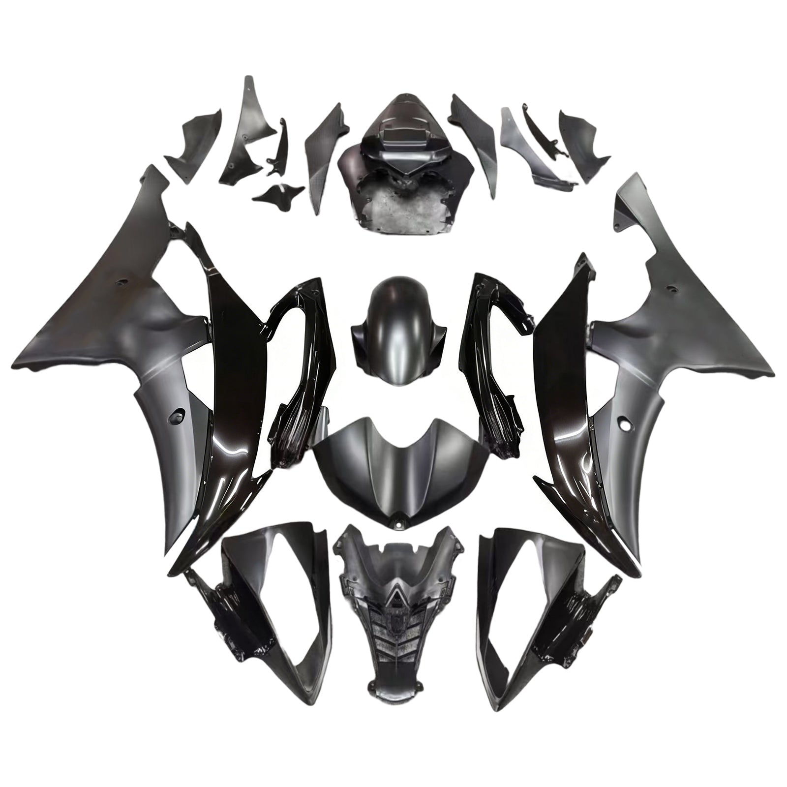 Amotopart Yamaha YZF 600 R6 2008-2016 Kit Carrosserie plastični abs