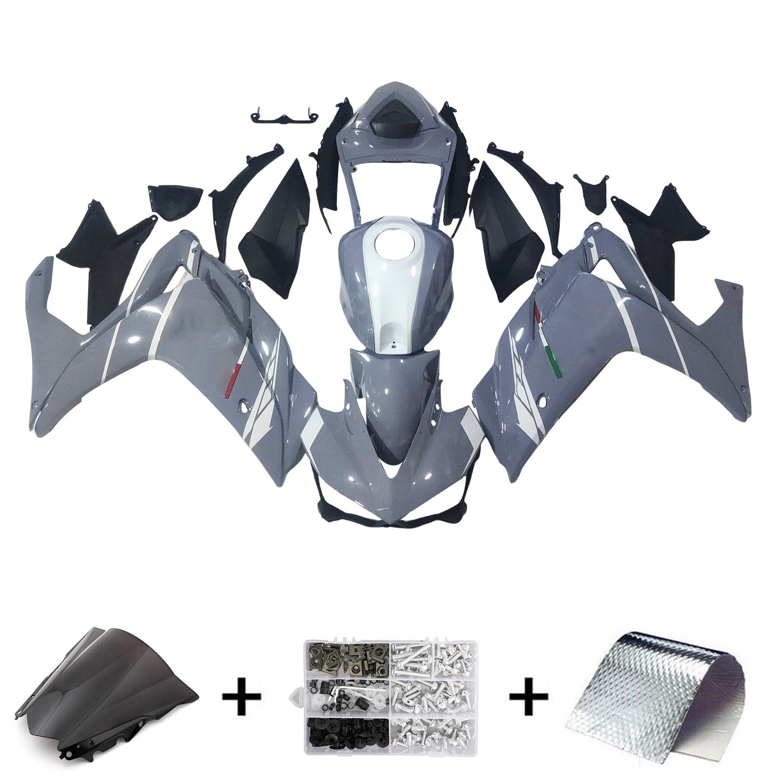 Zestaw owiewek Amotopart do Yamaha YZF-R3 2014-2018 R25 2015-2017 Generic