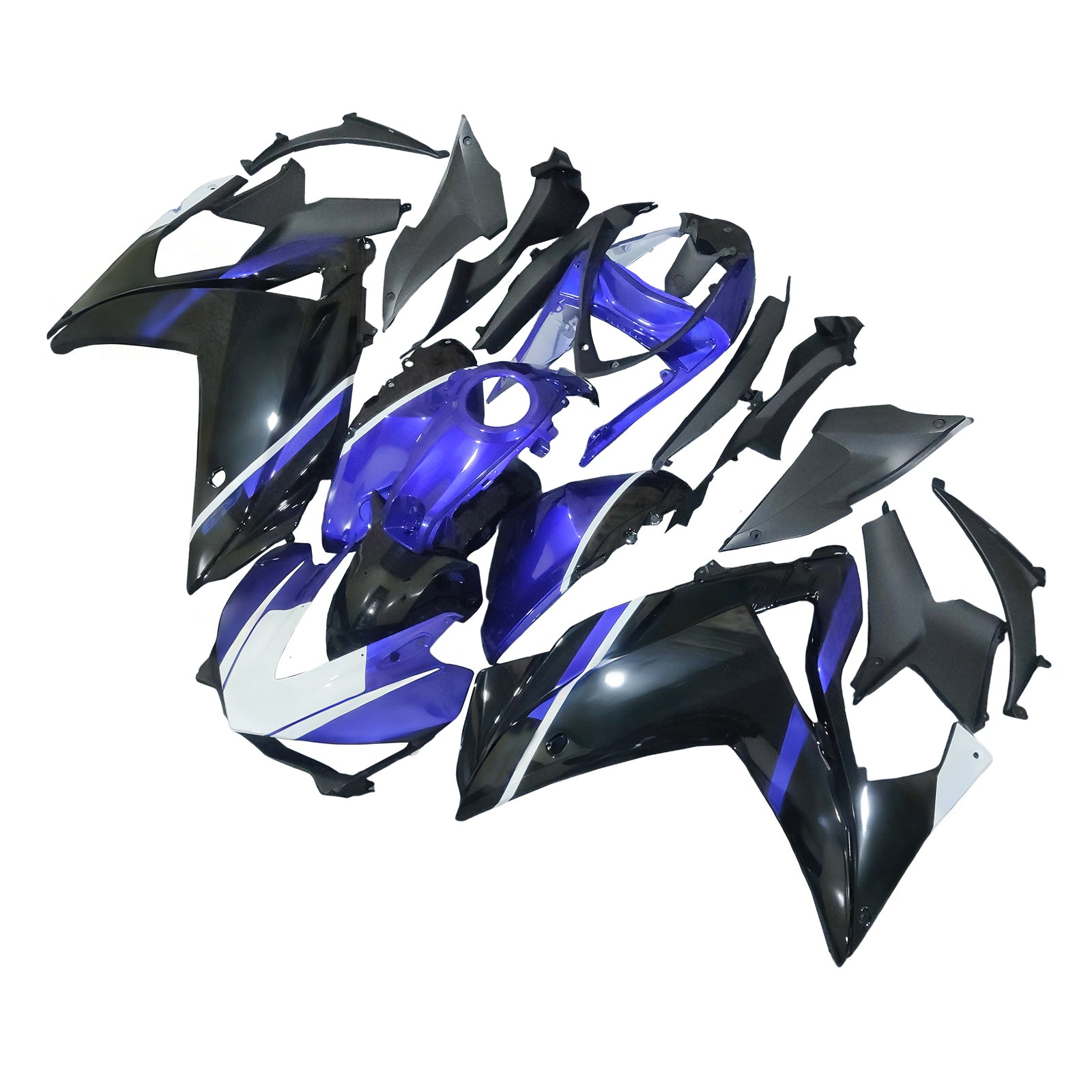 Amotopart Fairing Zestaw dla Yamaha YZF-R3 2014-2018 R25 2015-2017 Generic