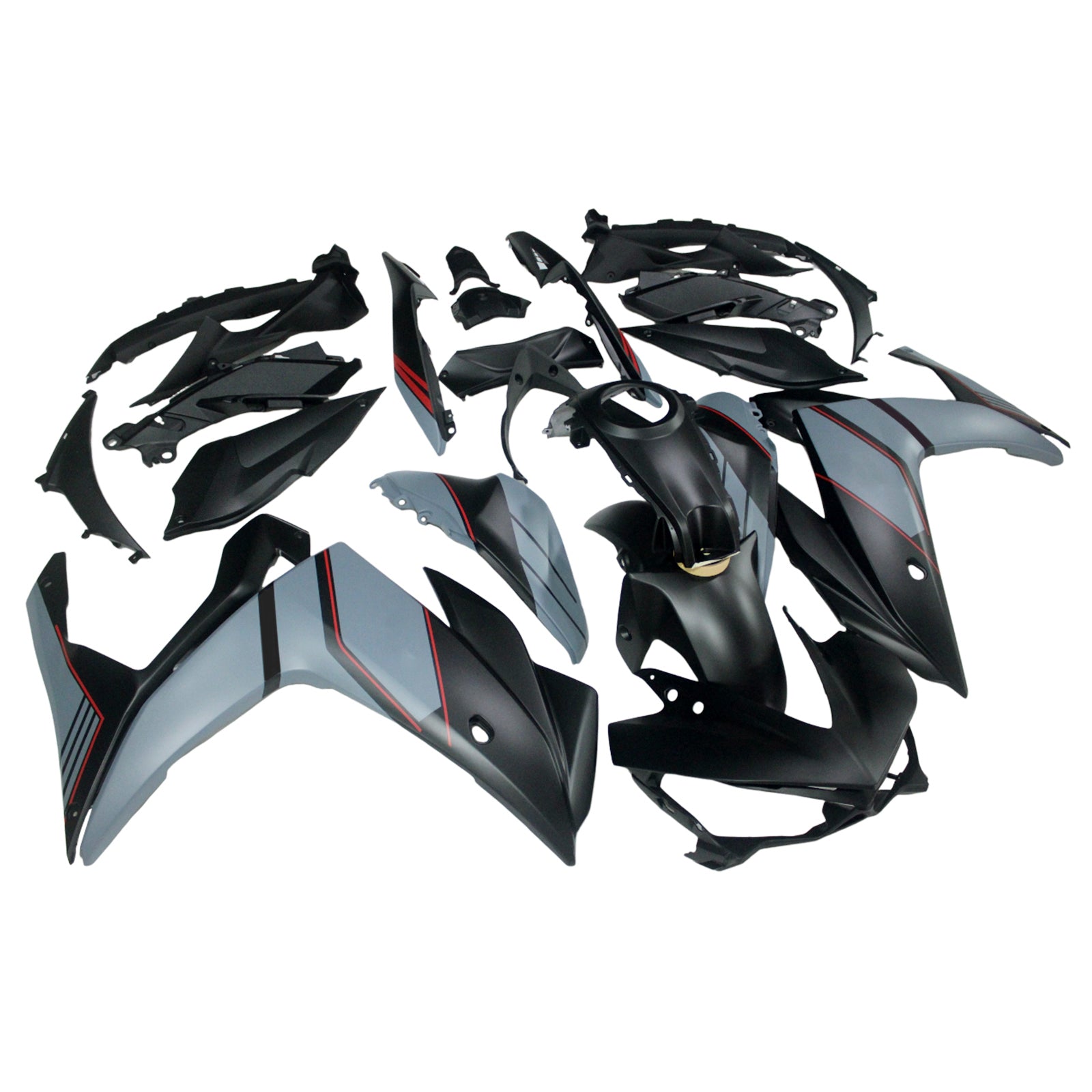 Amotopart Kuipset voor Yamaha YZF-R3 2014-2018 R25 2015-2017 Generiek