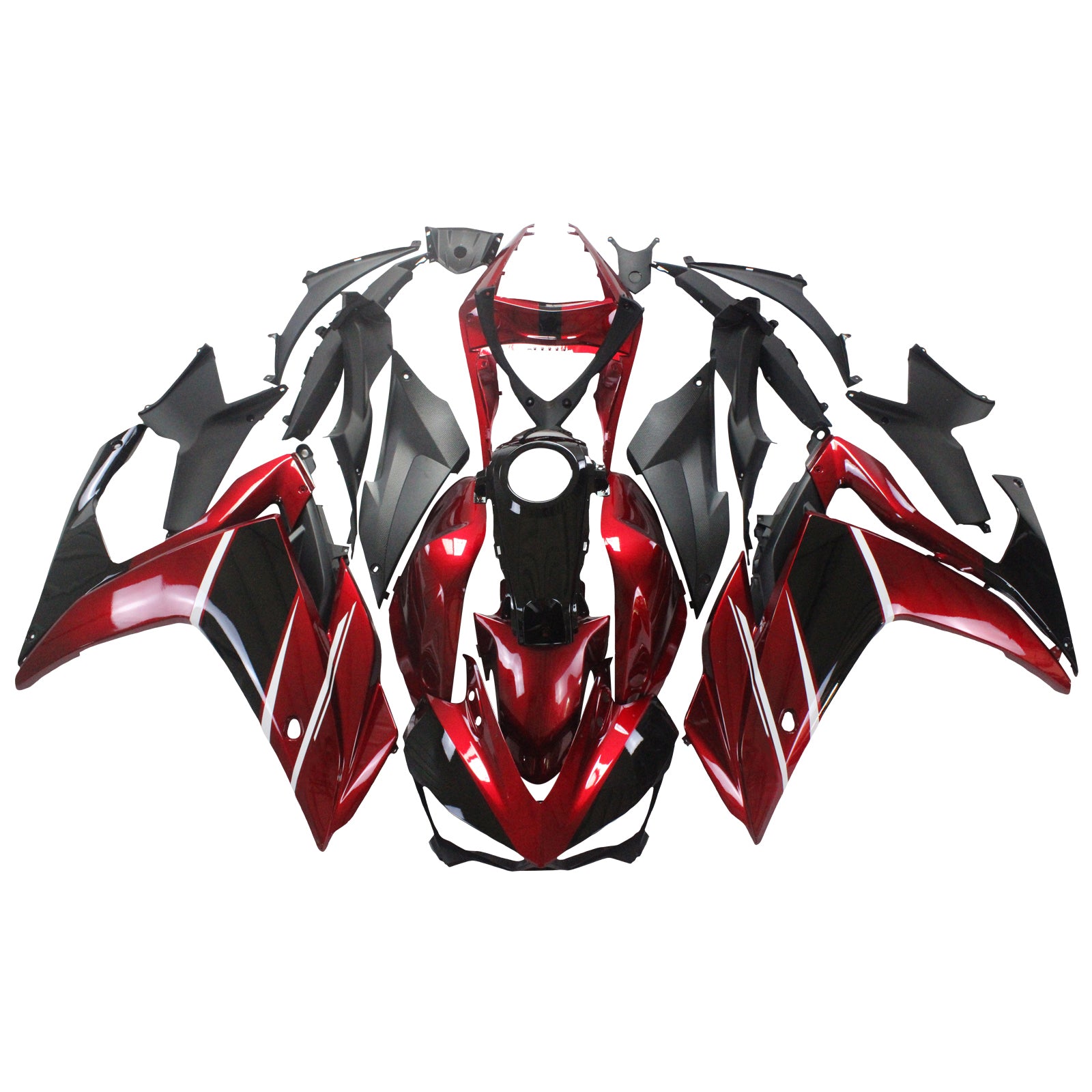 Amotopart Yamaha YZF-R3 2014-2018 R25 2015-2017 ABS-korin suojasarja