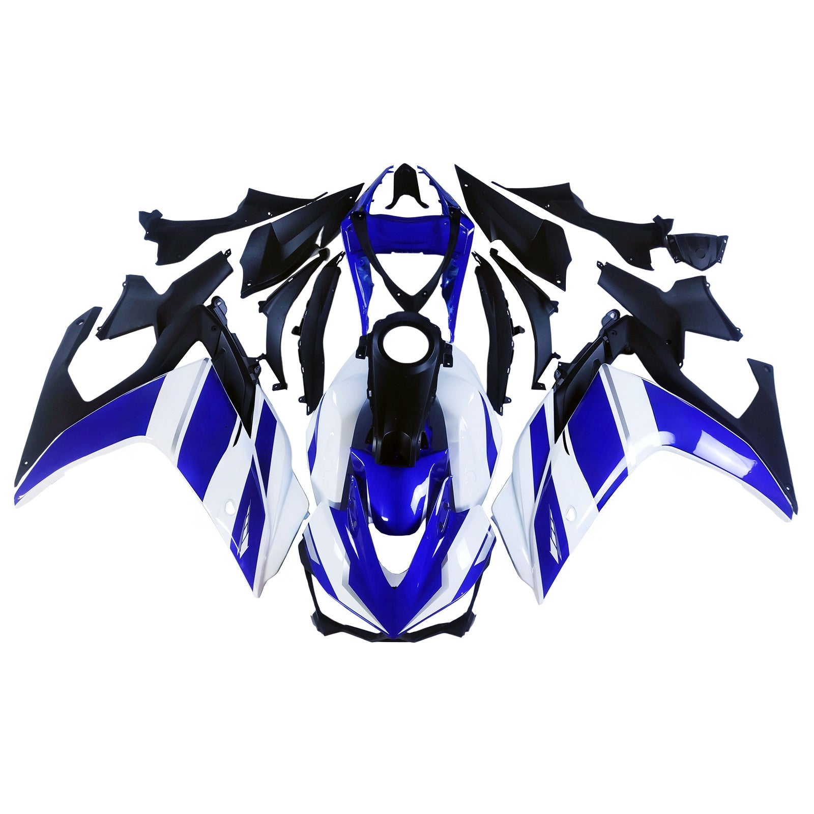 Amotopart Yamaha YZF-R3 2014-2018 R25 2015-2017 ABS-korin suojasarja