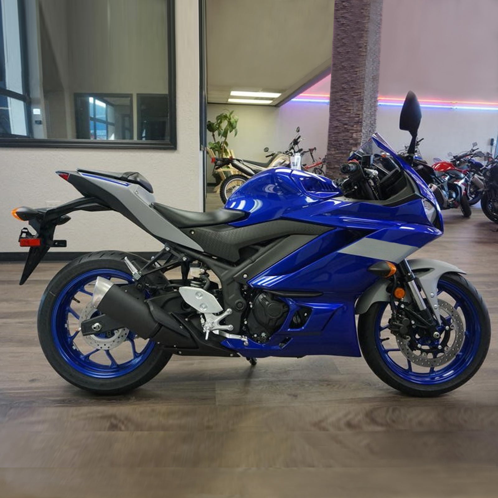Kit de carénage Amotopart pour Yamaha YZF-R3 R25 2019-2020 générique