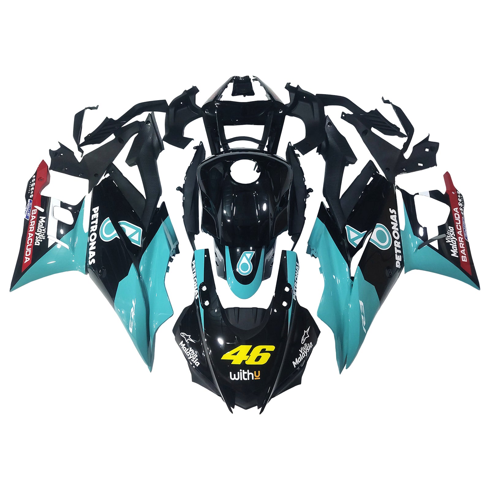 Zestaw owiewek Amotopart do Yamaha YZF-R3 R25 2019-2021 Generic