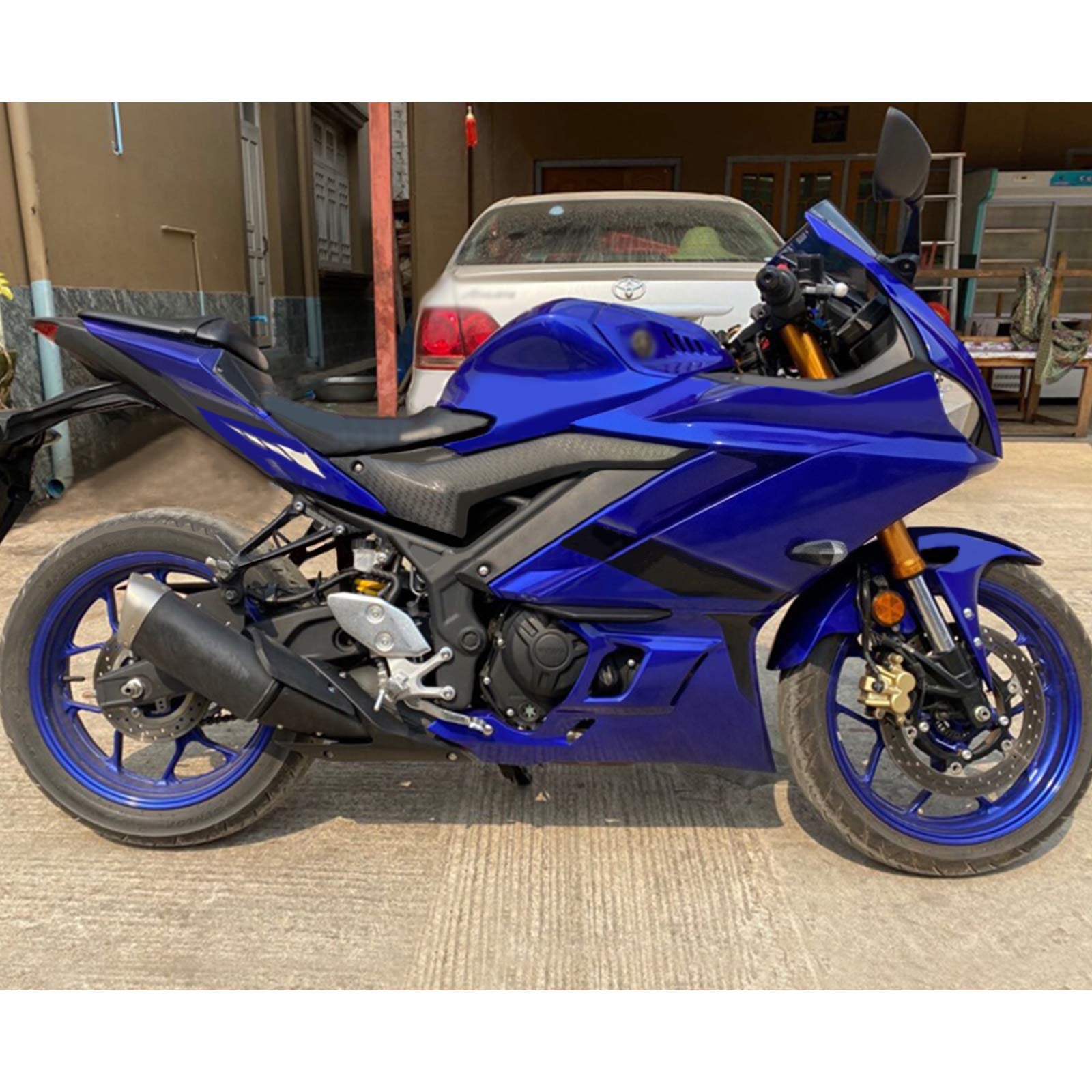 Zestaw owiewek Amotopart do Yamaha YZF-R3 R25 2019-2021 Generic